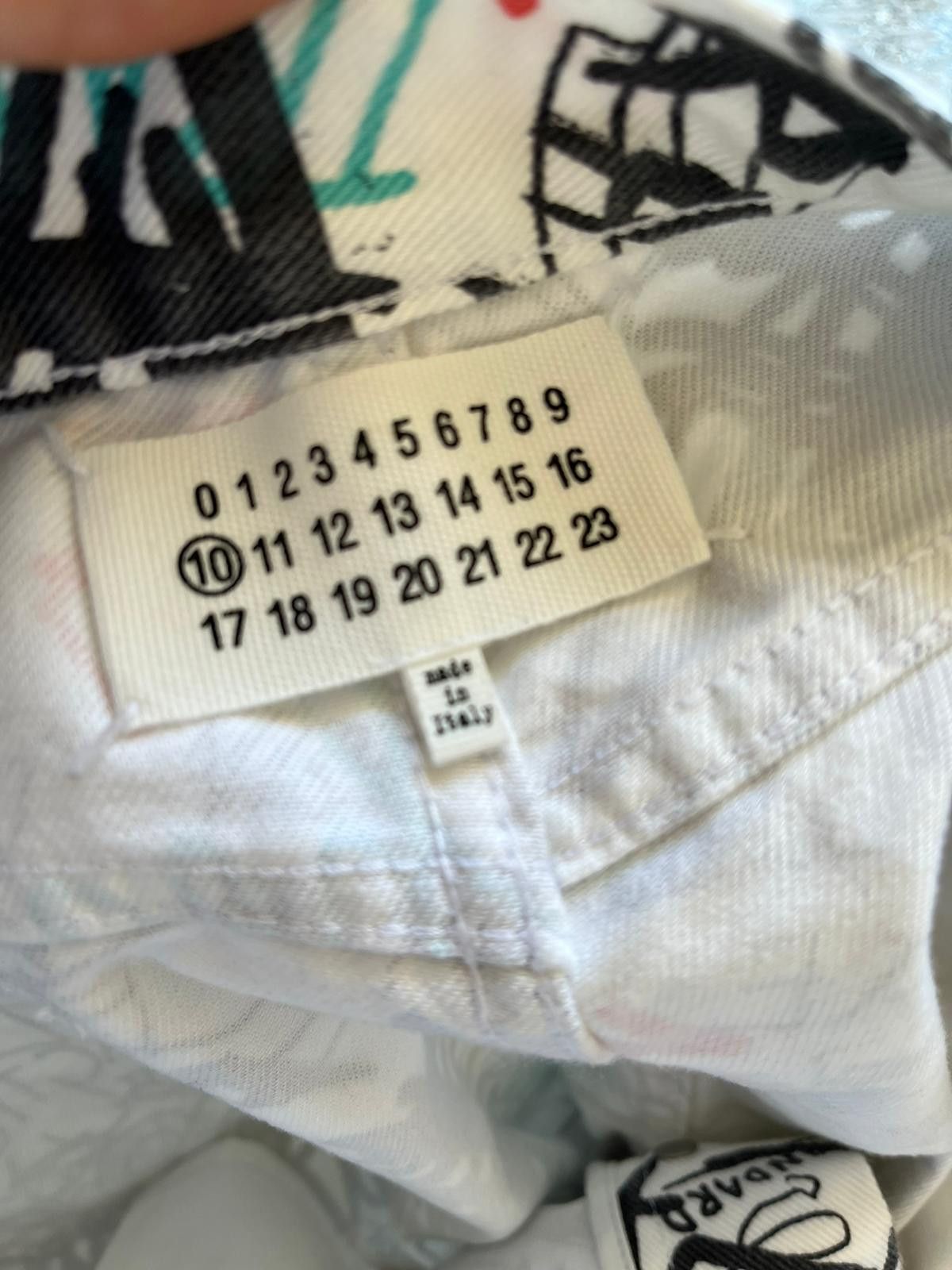 Maison Margiela Graffiti Denim in Multicolor Size US 34 / EU 50 - 16 Thumbnail