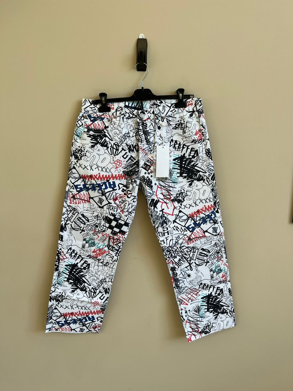 Maison Margiela Graffiti Denim in Multicolor Size US 34 / EU 50 - 1 Thumbnail