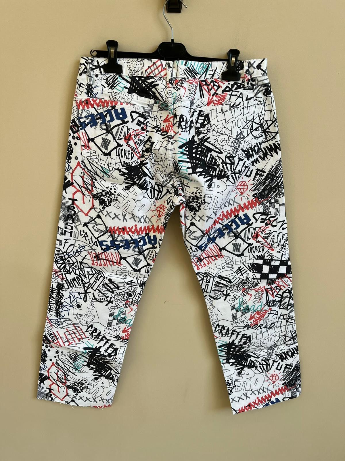 Maison Margiela Graffiti Denim in Multicolor Size US 34 / EU 50 - 13 Thumbnail