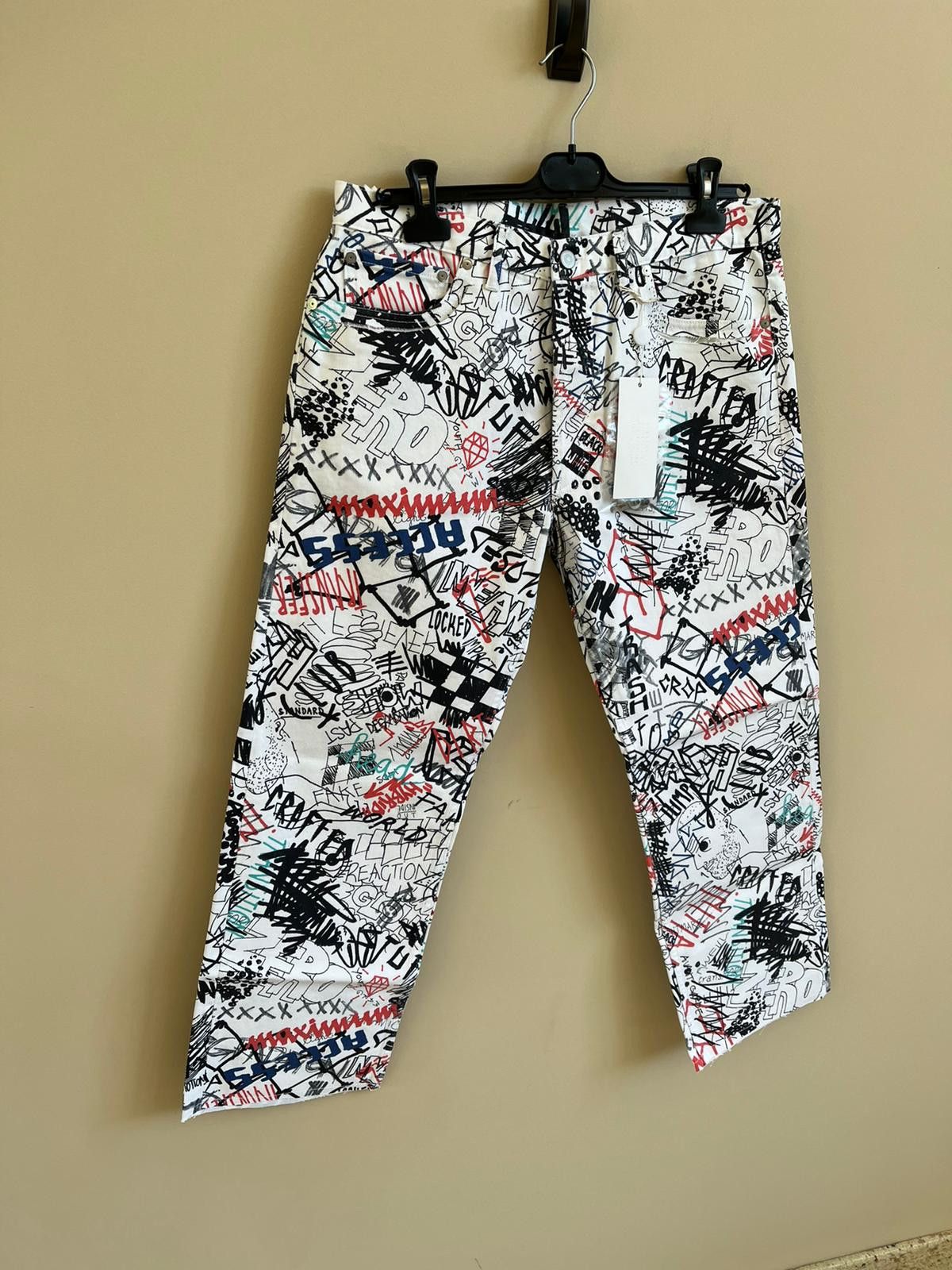 Maison Margiela Graffiti Denim in Multicolor Size US 34 / EU 50 - 3 Thumbnail