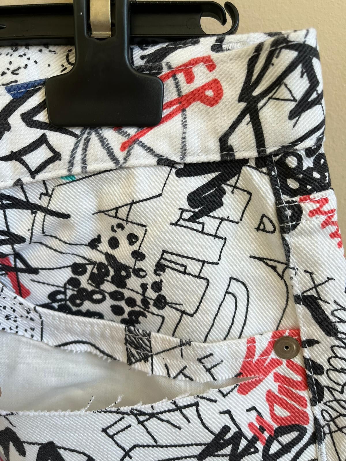Maison Margiela Graffiti Denim in Multicolor Size US 34 / EU 50 - 11 Thumbnail
