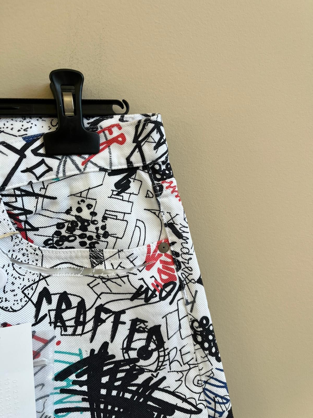 Maison Margiela Graffiti Denim in Multicolor Size US 34 / EU 50 - 12 Thumbnail