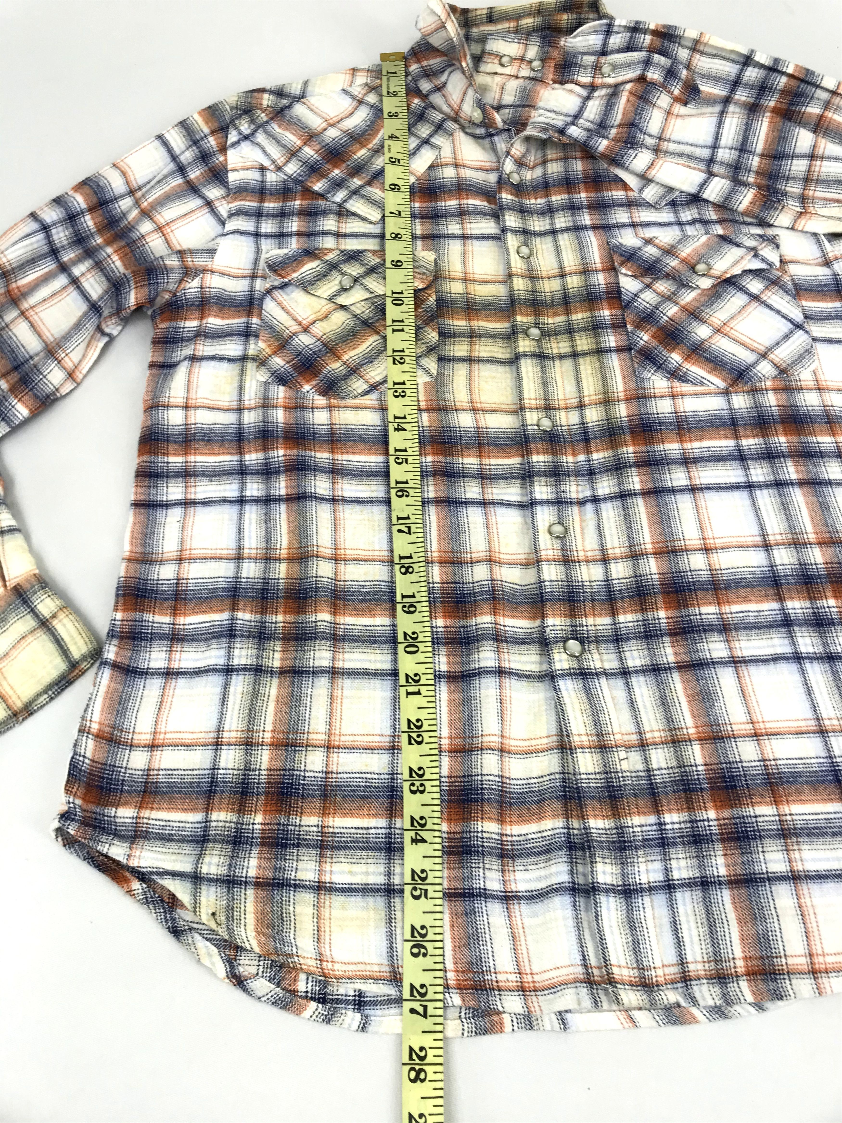 Flannel Vintage Flannel Check nr 'Jesus is Just Alright with Me' Size US M / EU 48-50 / 2 - 11 Thumbnail