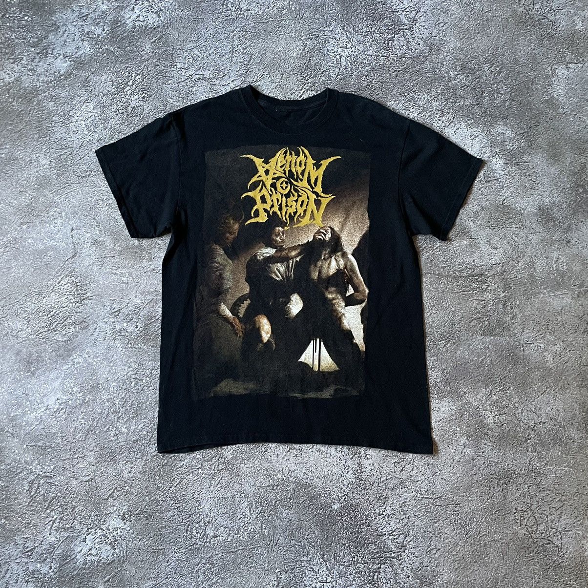Vintage Vintage Y2K Graphic Tee Band Venom Devil Face Grunge Baggy S Size US S / EU 44-46 / 1 - 3 Thumbnail