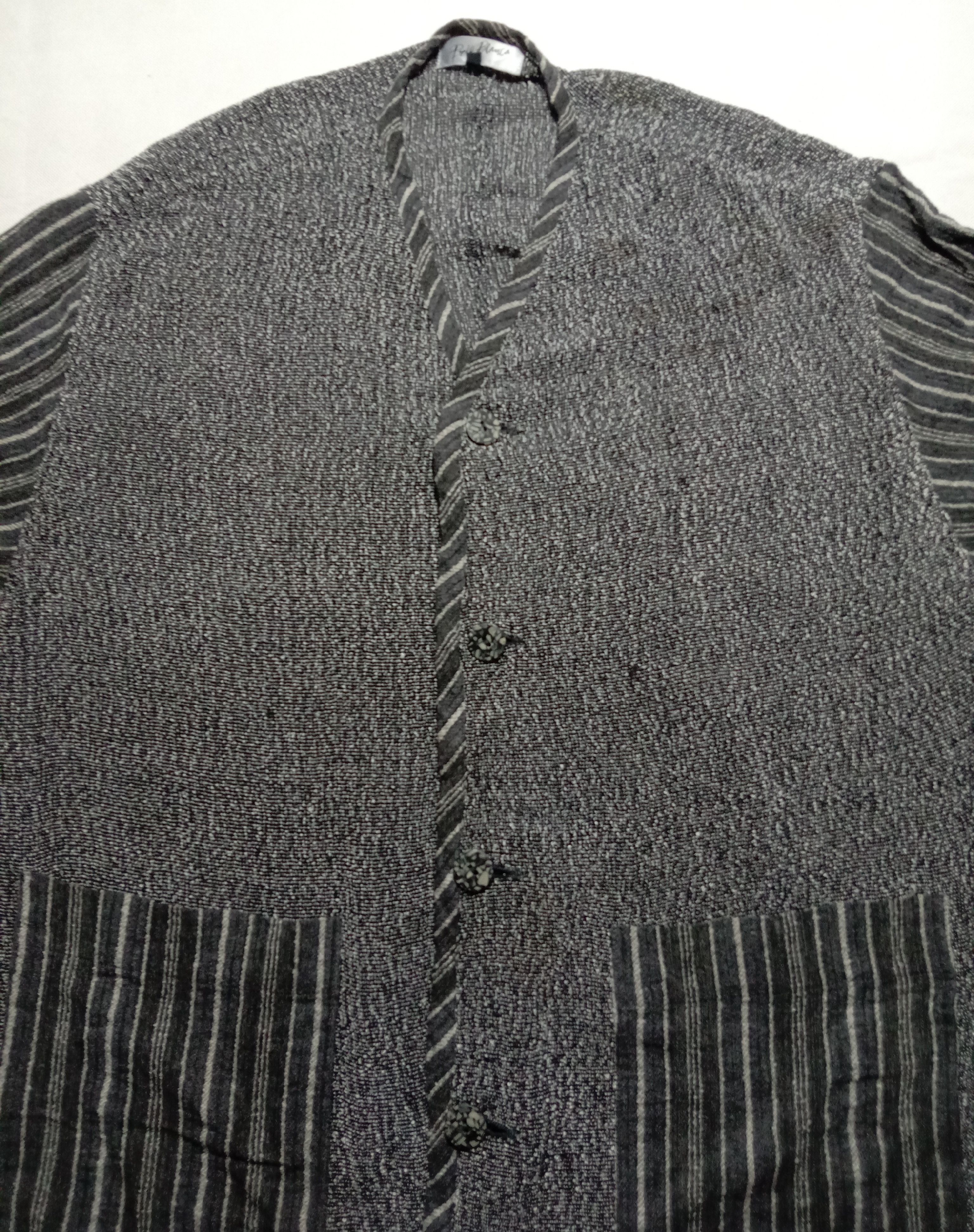 Designer Prio Blanca Button Shirt Dress Cardigan Jacket Luxury Style Size L / US 10 / IT 46 - 2 Thumbnail
