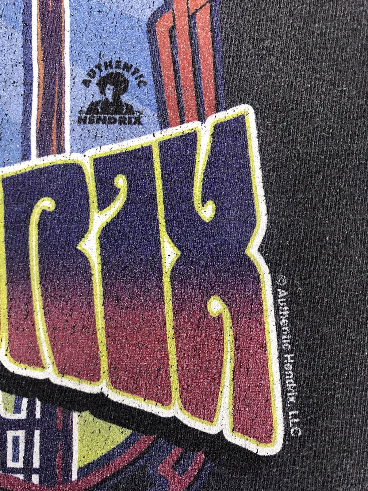 Band Tees Jimi Hendrix American Singer Guitarist Big Screen Tee Size US L / EU 52-54 / 3 - 3 Thumbnail
