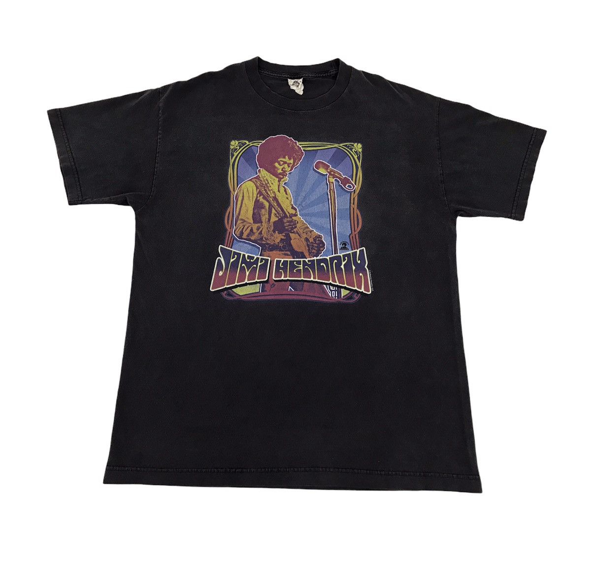 Band Tees Jimi Hendrix American Singer Guitarist Big Screen Tee Size US L / EU 52-54 / 3 - 2 Thumbnail