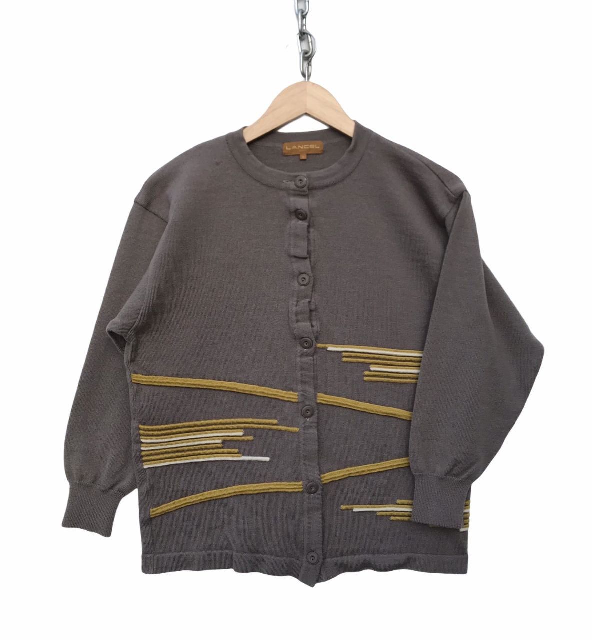 Lancel Lancel Paris Button Sweater Lancel Paris Designer Sweater Size US S / EU 44-46 / 1 - 1 Thumbnail