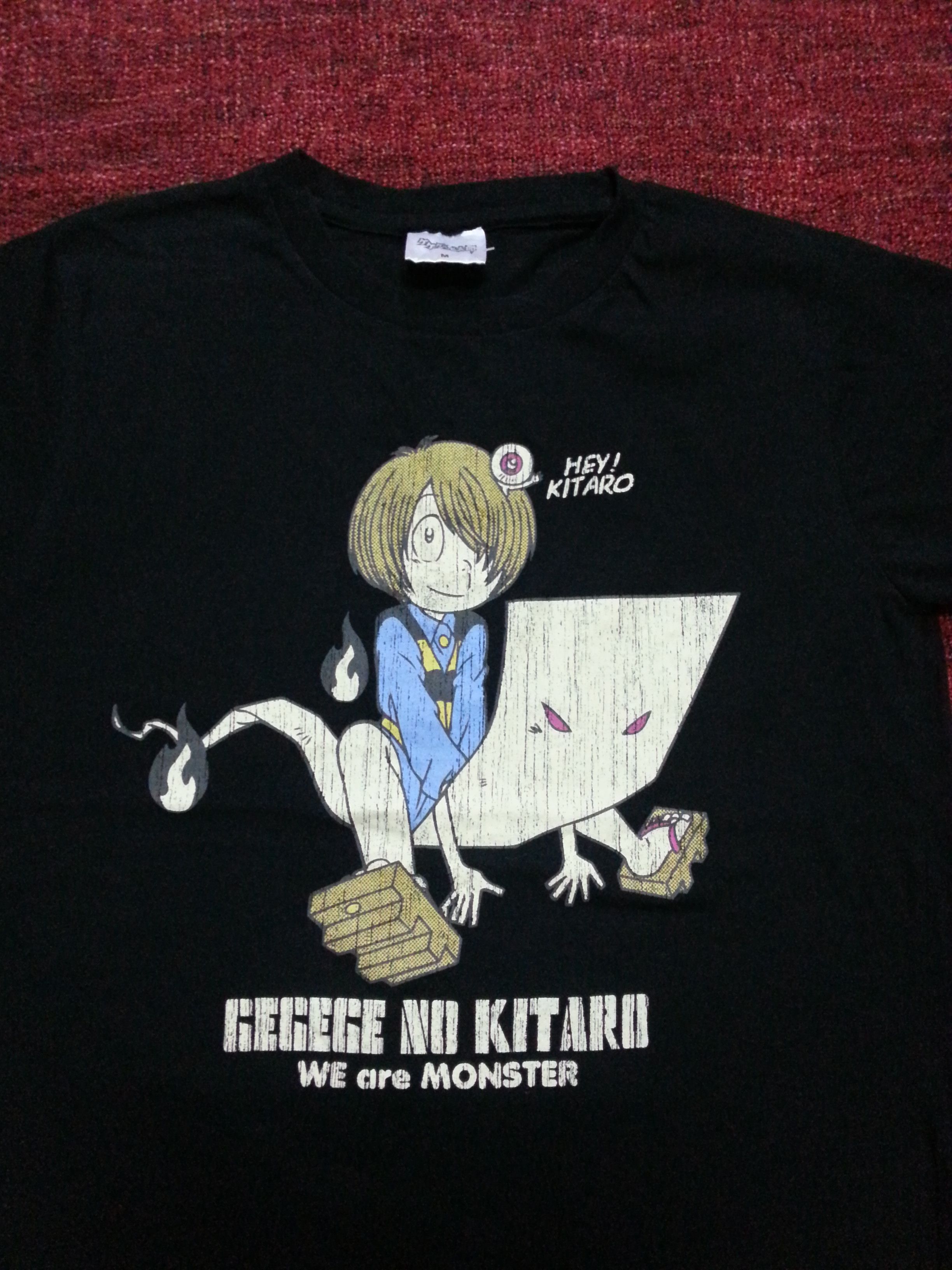 Anime × Cartoon Network × Japanese Brand Rare GeGeGe Kitaro Tee Anime Manga Cult Size US S / EU 44-46 / 1 - 2 Thumbnail