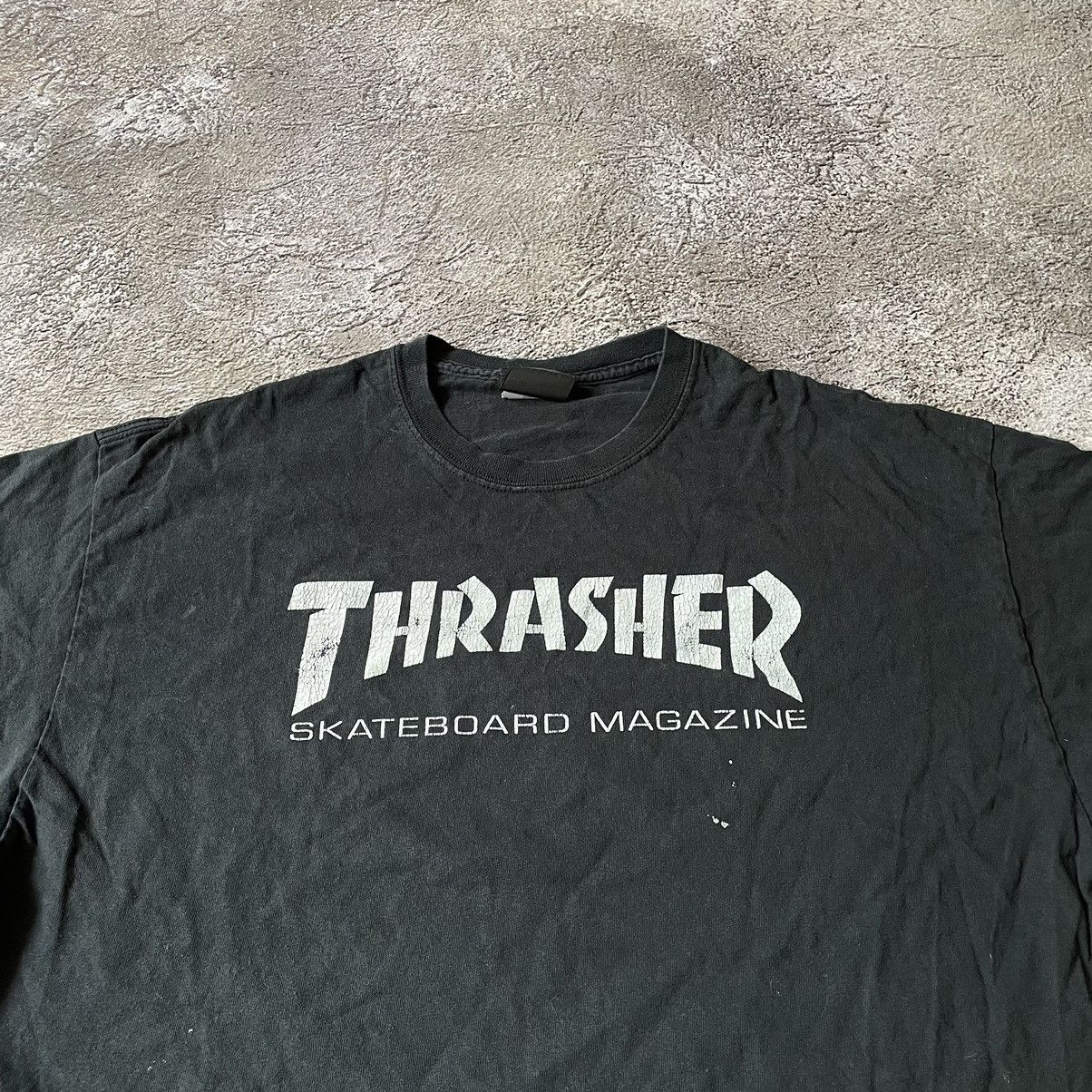 Vintage Vintage Thrasher Skateboard Graphic Tee Skate Streetwear XL Size US XL / EU 56 / 4 - 5 Thumbnail