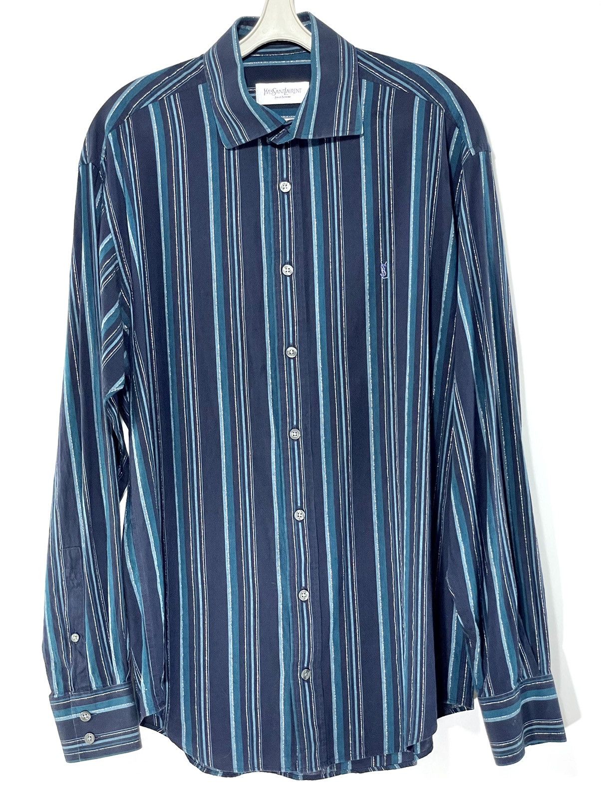 Yves Saint Laurent ysl shirt Size US M / EU 48-50 / 2 - 1 Thumbnail