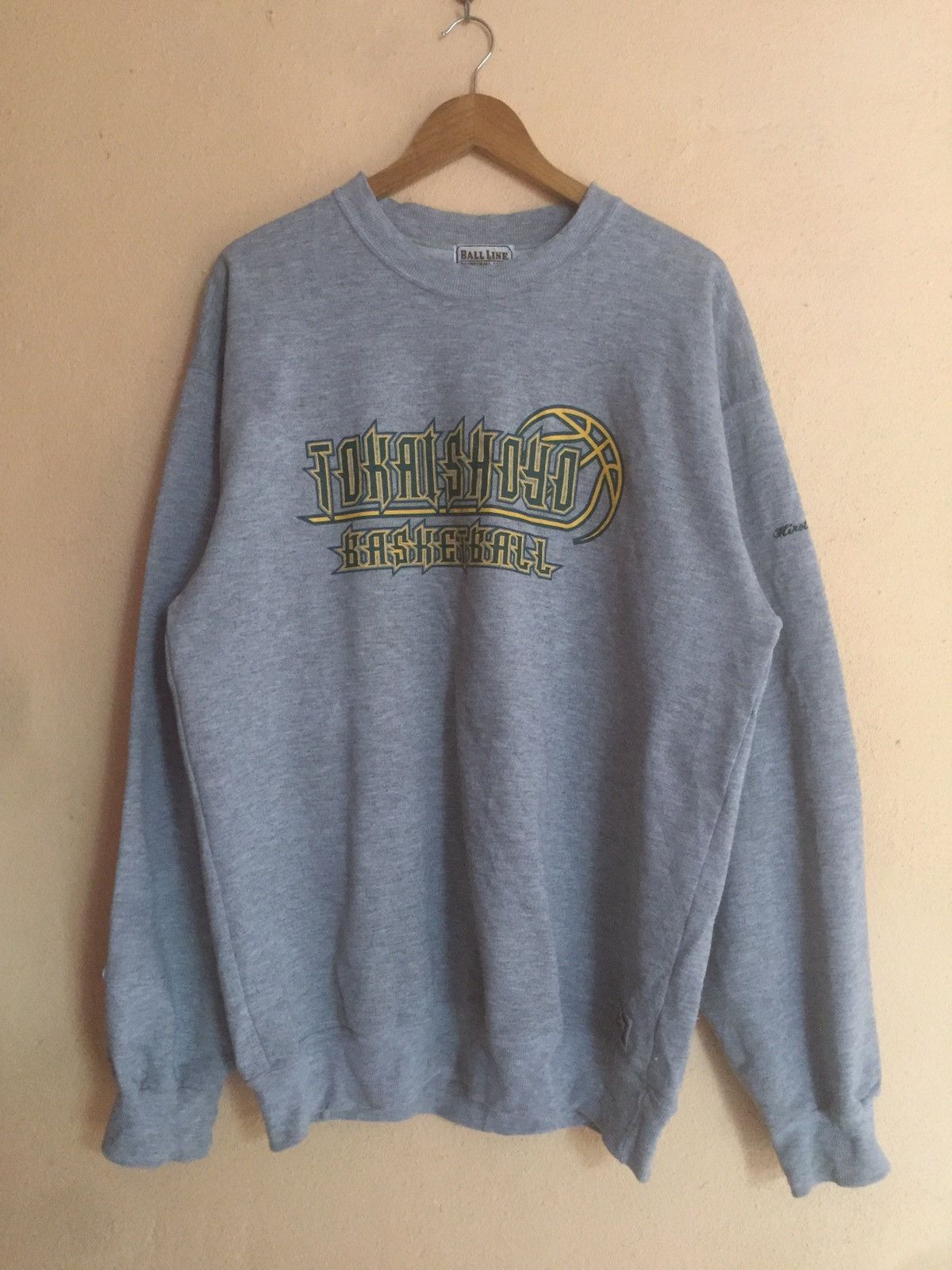 NBA × Vintage URGENT SALE‼️Rare Tokaishoyo basketball crewneck spellout Size US XL / EU 56 / 4 - 1 Thumbnail