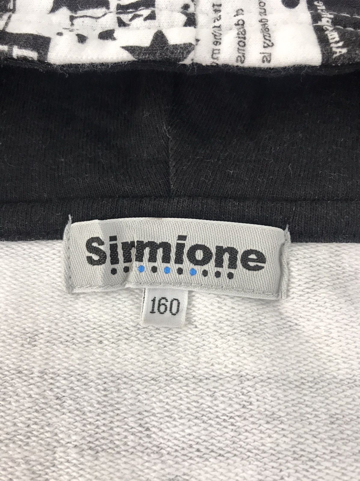 Japanese Brand Sirmione Rock Music Newspaper All Over Logo Zipper Hoodies Size US S / EU 44-46 / 1 - 6 Thumbnail