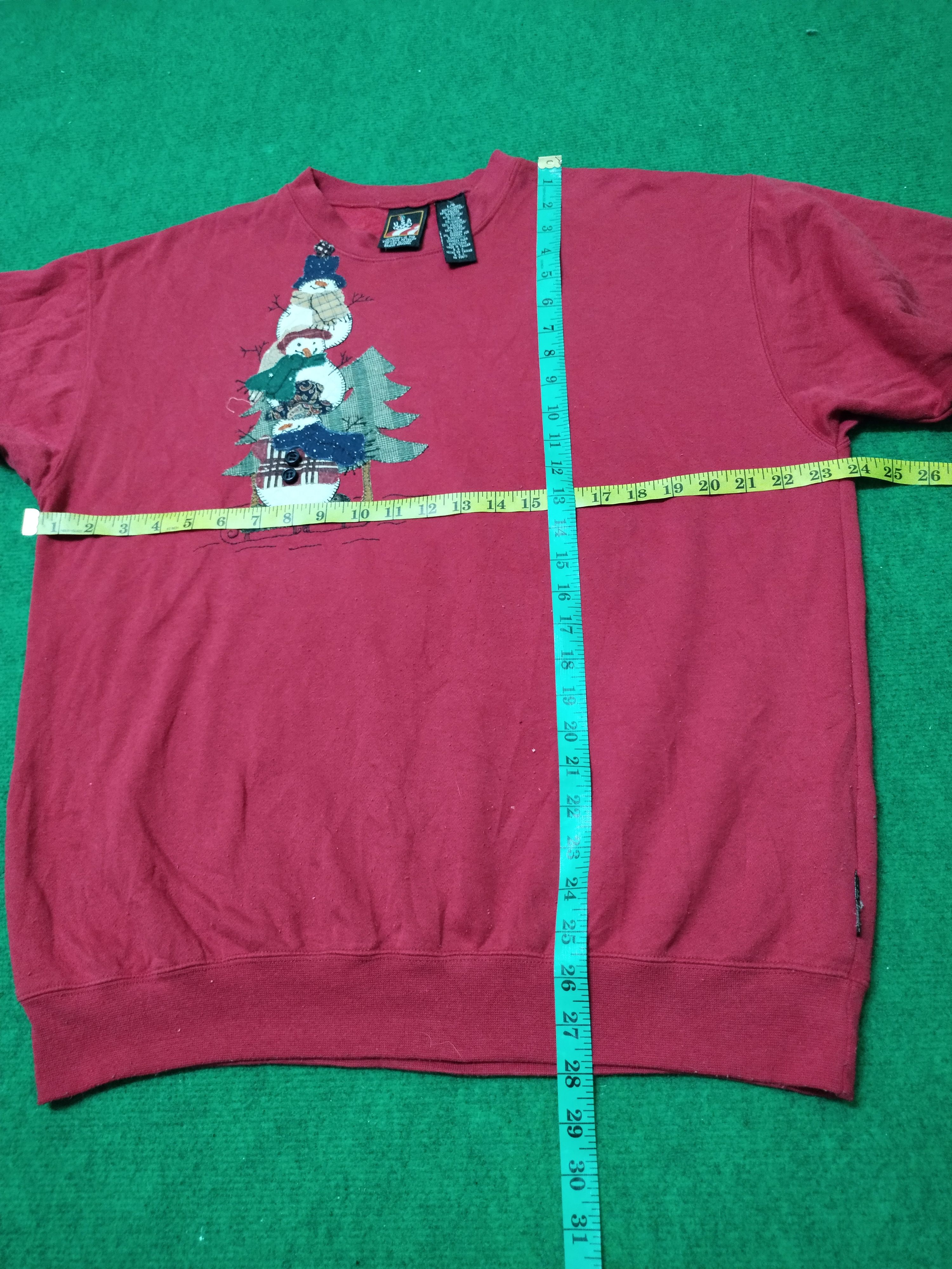 USA Olympics × Vintage Vintage Sweatshirt JCPenney USA Olympic Christmas Design Size US L / EU 52-54 / 3 - 14 Thumbnail