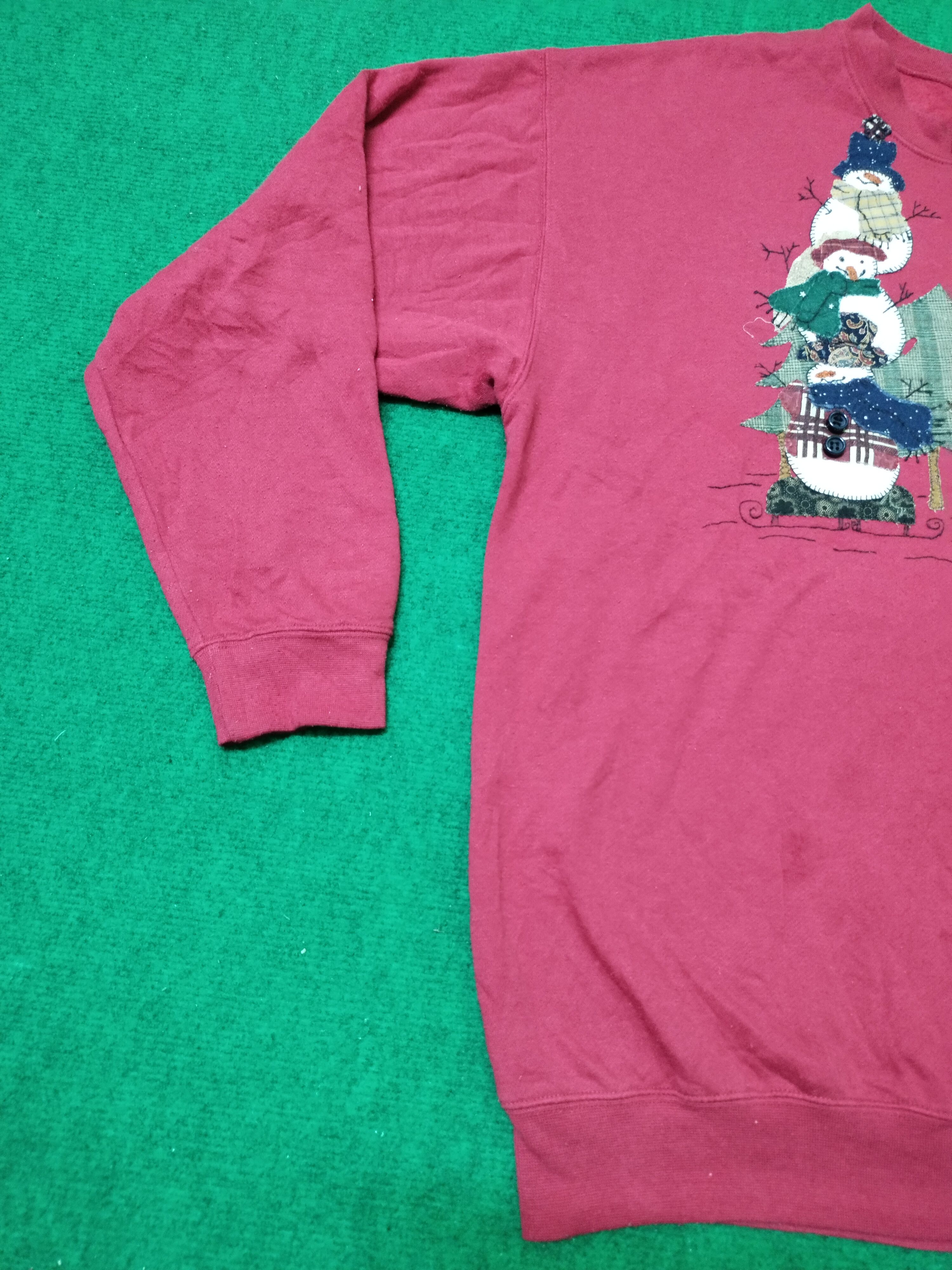 USA Olympics × Vintage Vintage Sweatshirt JCPenney USA Olympic Christmas Design Size US L / EU 52-54 / 3 - 9 Thumbnail