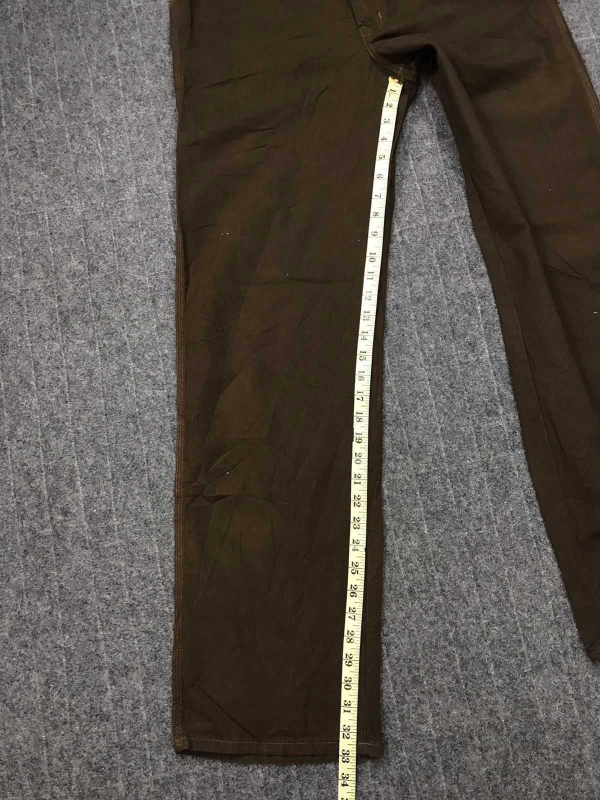 Big John × Vintage Big John World Worker Coverall Pant Workwear Carpenter Size US 33 - 12 Thumbnail