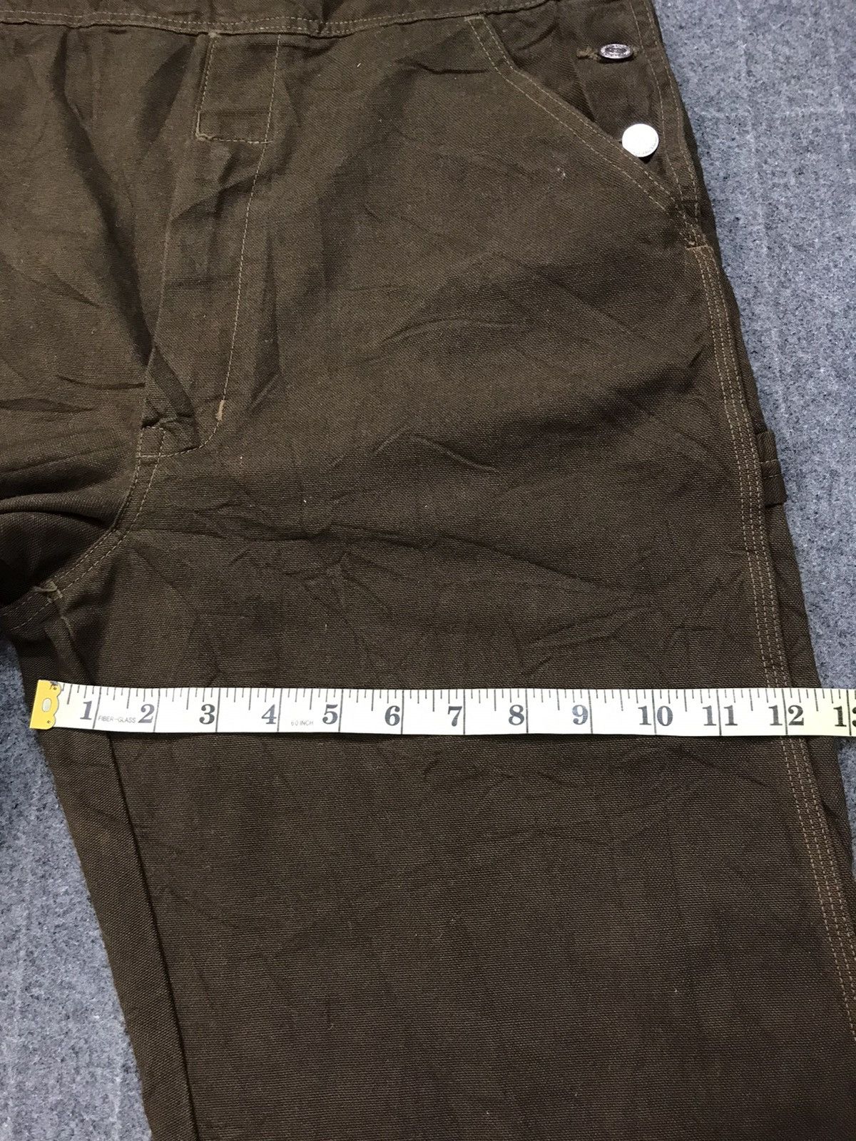 Big John × Vintage Big John World Worker Coverall Pant Workwear Carpenter Size US 33 - 14 Thumbnail