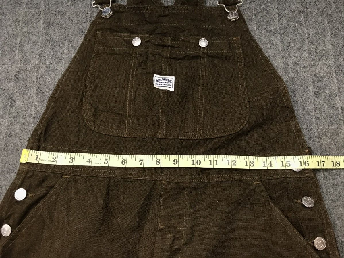 Big John × Vintage Big John World Worker Coverall Pant Workwear Carpenter Size US 33 - 10 Thumbnail