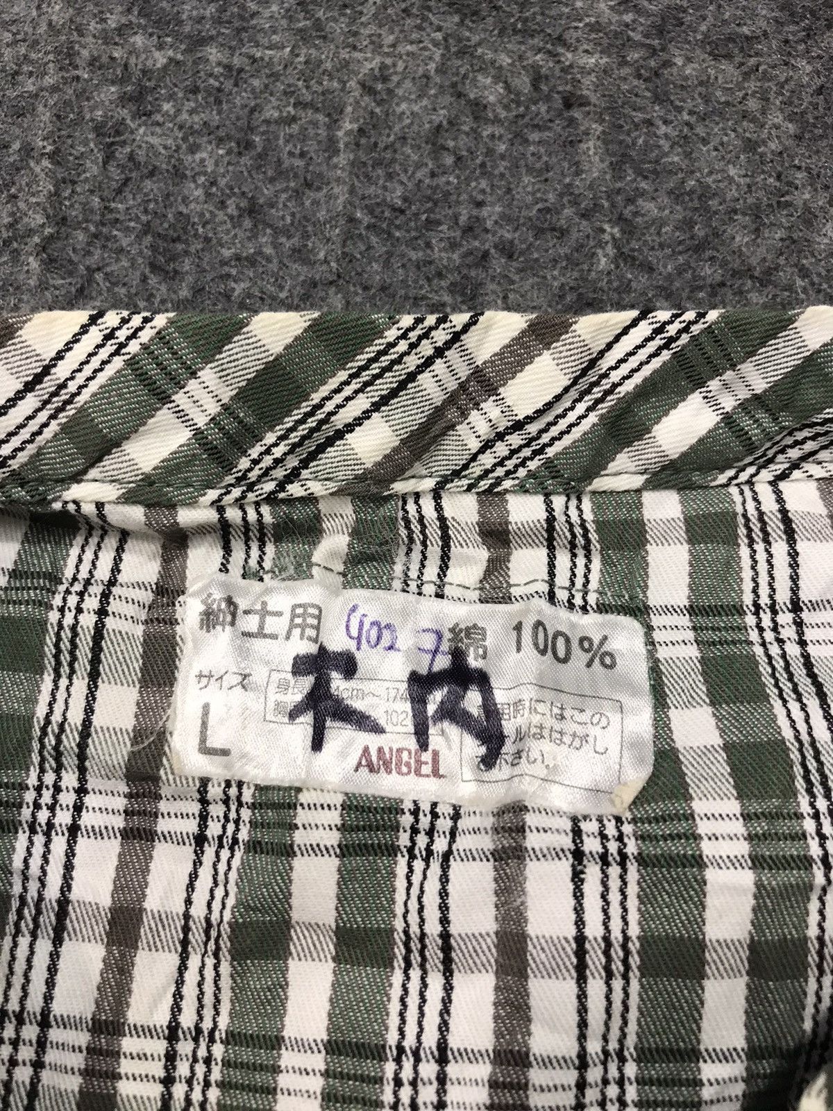 Japanese Brand × Vintage Plaid Checked Coverall Khakis Pant Workwear Carpenter Size US 34 / EU 50 - 6 Thumbnail