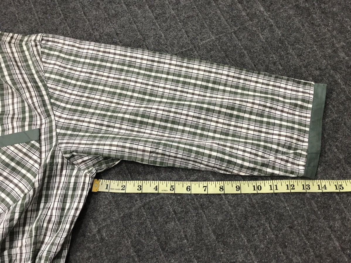 Japanese Brand × Vintage Plaid Checked Coverall Khakis Pant Workwear Carpenter Size US 34 / EU 50 - 13 Thumbnail