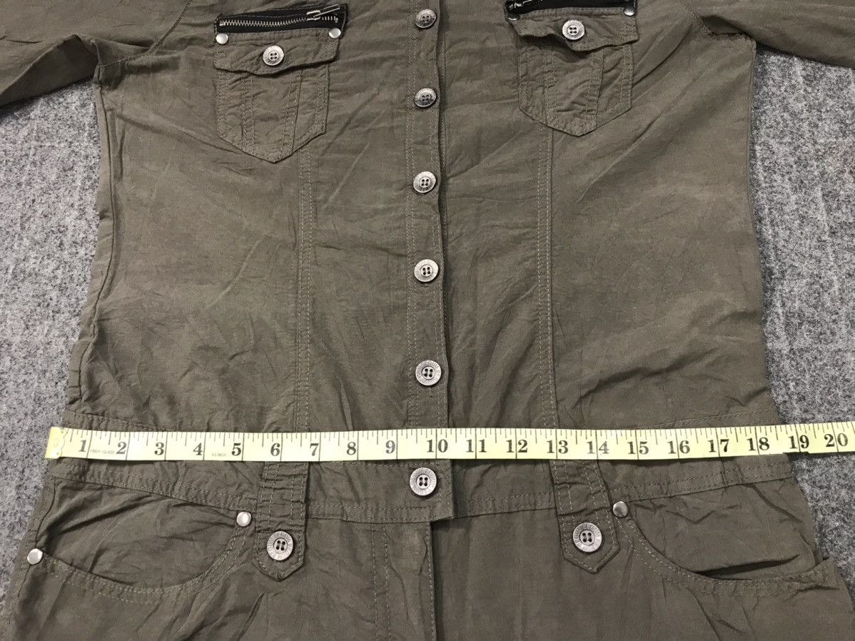 Japanese Brand × Vintage Custom Garage Khakis Pant Workwear Carpenter Style Size US 37 - 9 Thumbnail