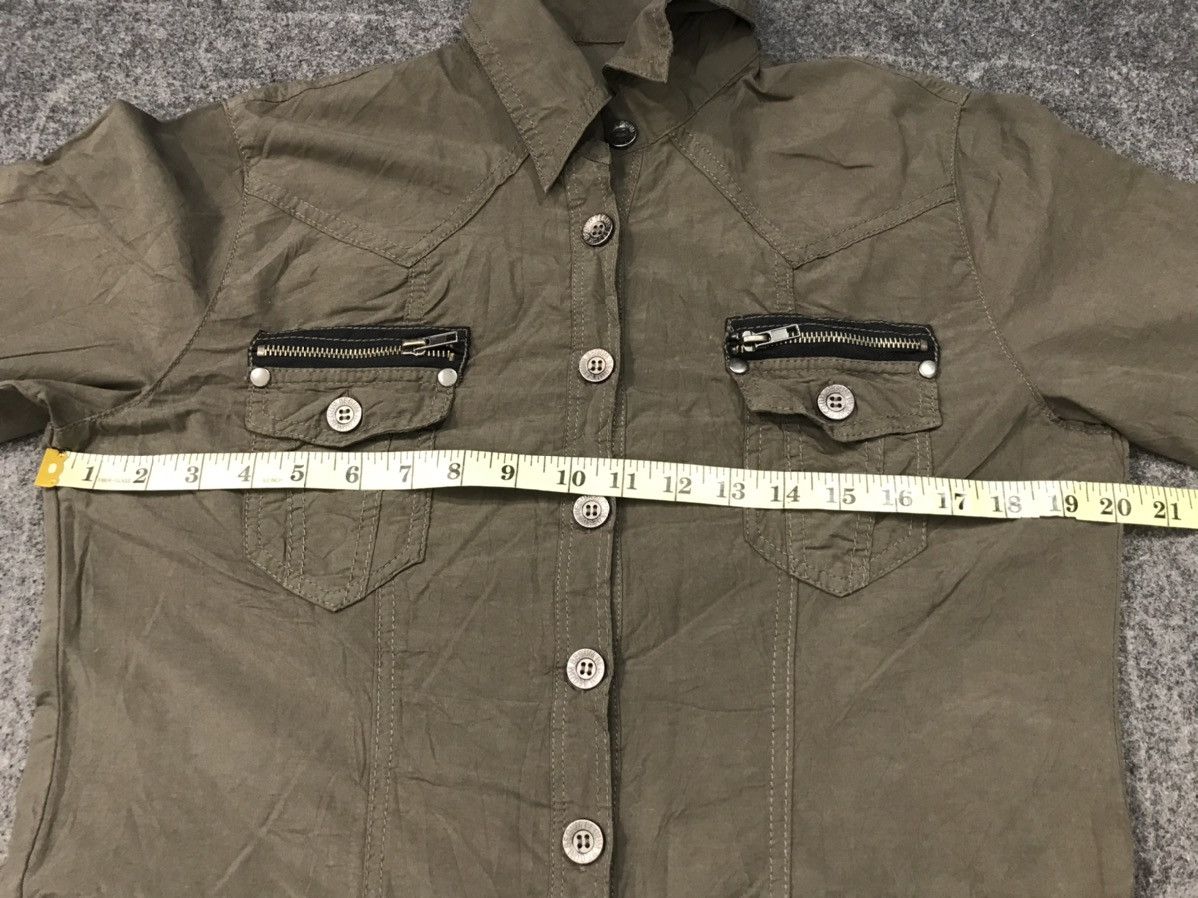 Japanese Brand × Vintage Custom Garage Khakis Pant Workwear Carpenter Style Size US 37 - 8 Thumbnail