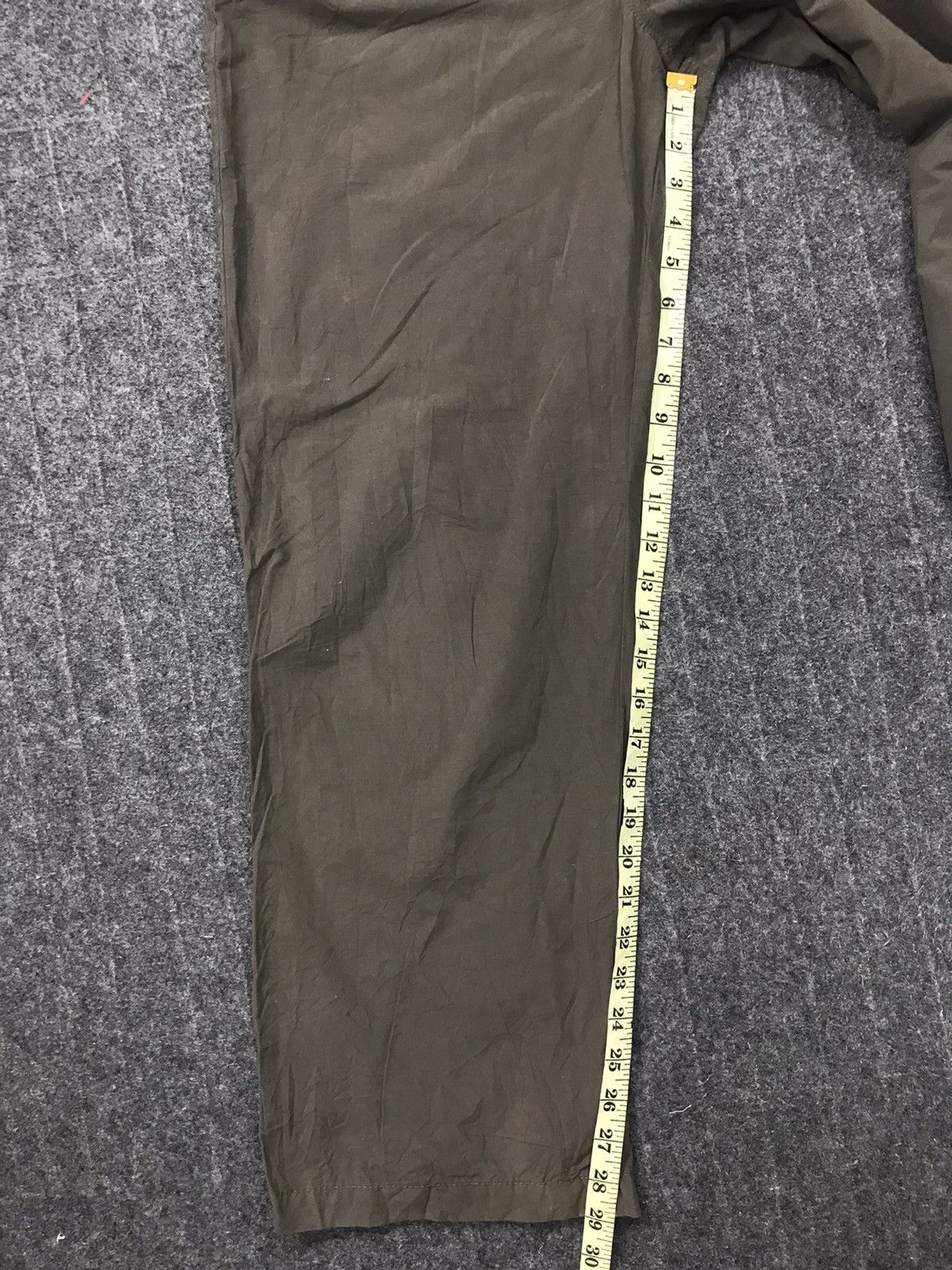 Japanese Brand × Vintage Custom Garage Khakis Pant Workwear Carpenter Style Size US 37 - 12 Thumbnail