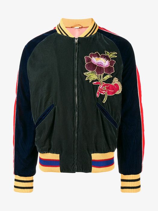 Gucci Love Life Is Gucci Bomber Jacket - Tagotee