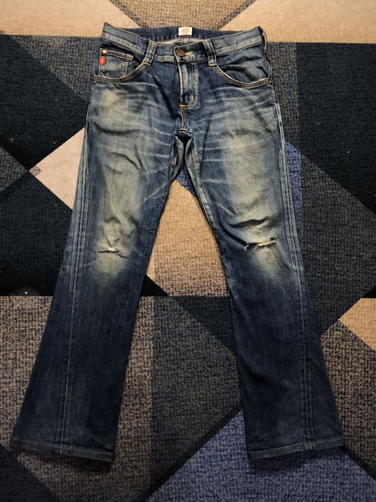 Undercover Edwin Blue Trip Denim Made in Japan Size US 32 / EU 48 - 4 Thumbnail