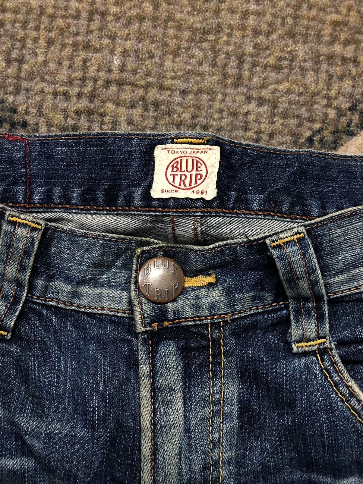 Undercover Edwin Blue Trip Denim Made in Japan Size US 32 / EU 48 - 7 Thumbnail