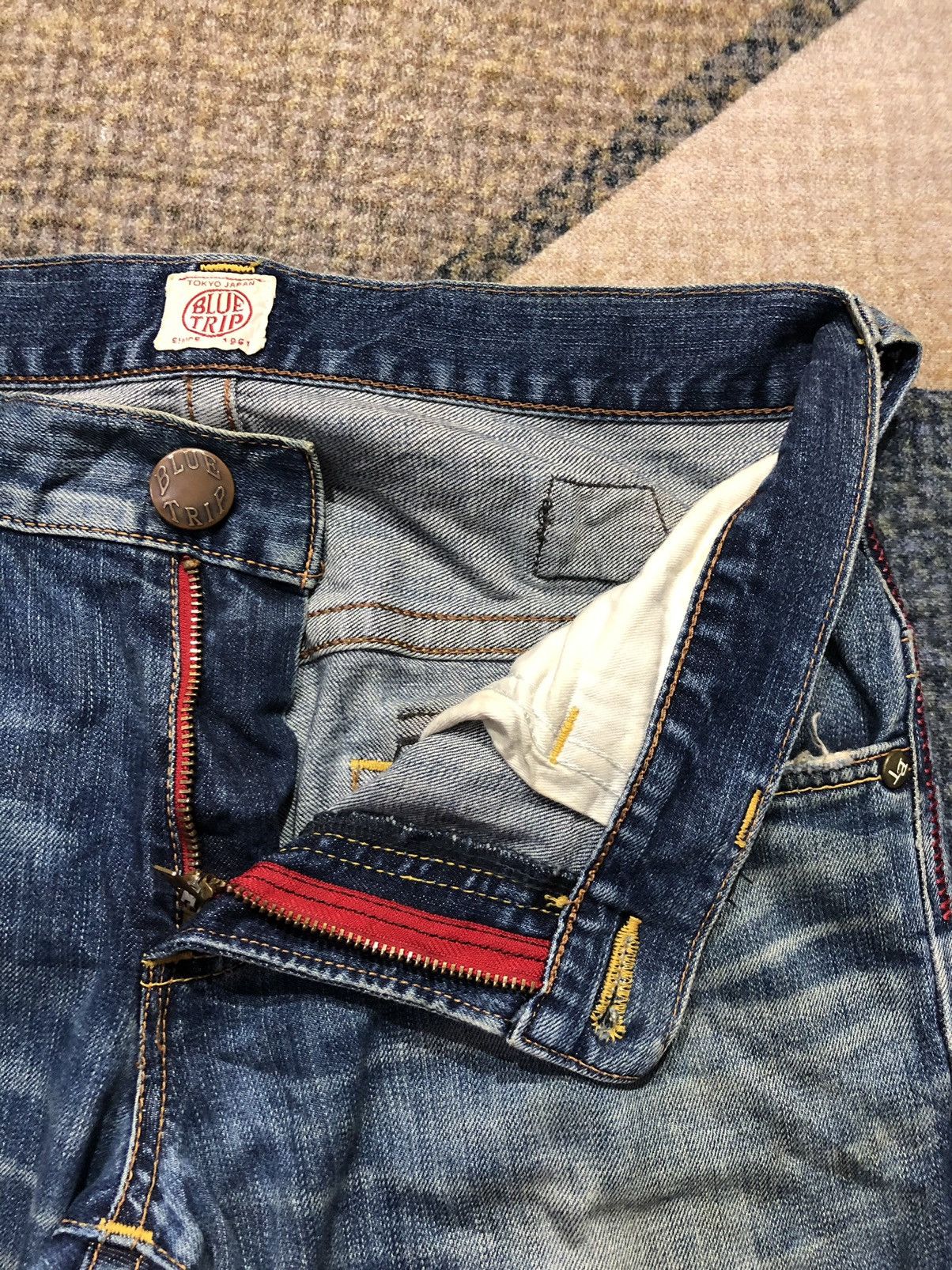 Undercover Edwin Blue Trip Denim Made in Japan Size US 32 / EU 48 - 9 Thumbnail