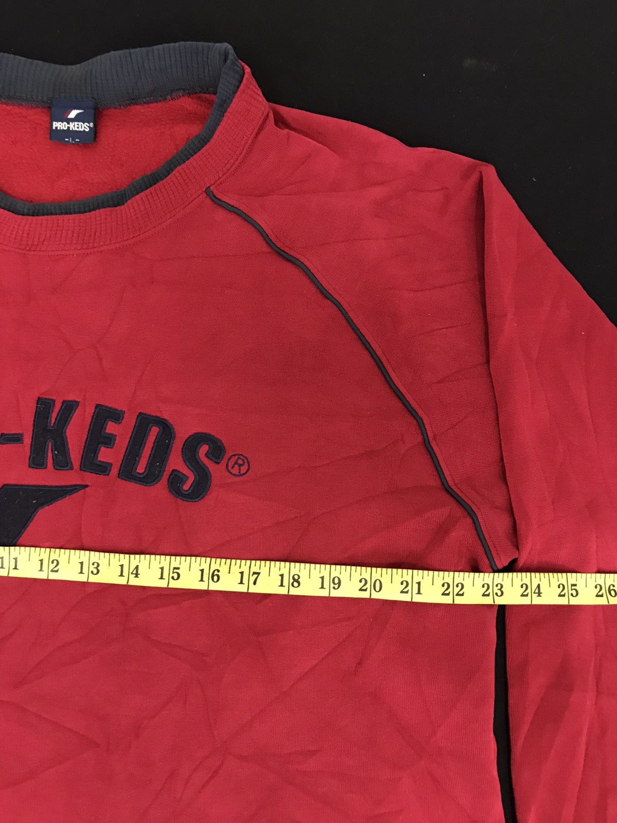 Pro-Keds Vintage Pro-keds Spell Out Sweatshirt Pull Over Jacket Size US L / EU 52-54 / 3 - 4 Thumbnail