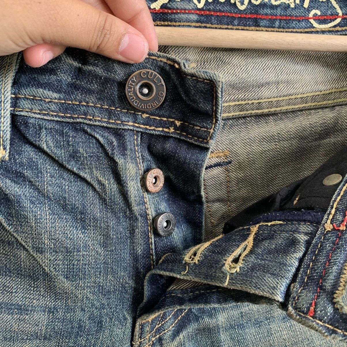 Cult Of Individuality Cult Of Individuality Selvedge Distressed Denim Jeans Size US 31 - 9 Thumbnail