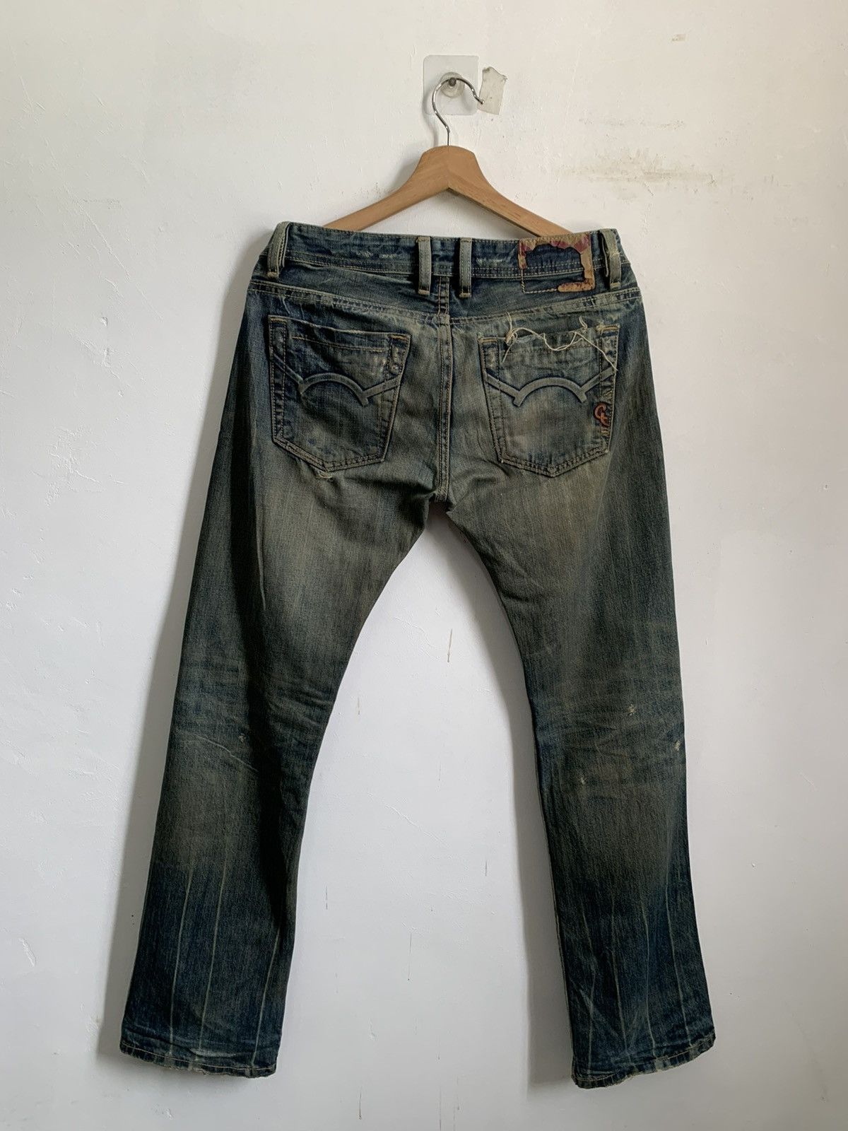 Cult Of Individuality Cult Of Individuality Selvedge Distressed Denim Jeans Size US 31 - 2 Thumbnail