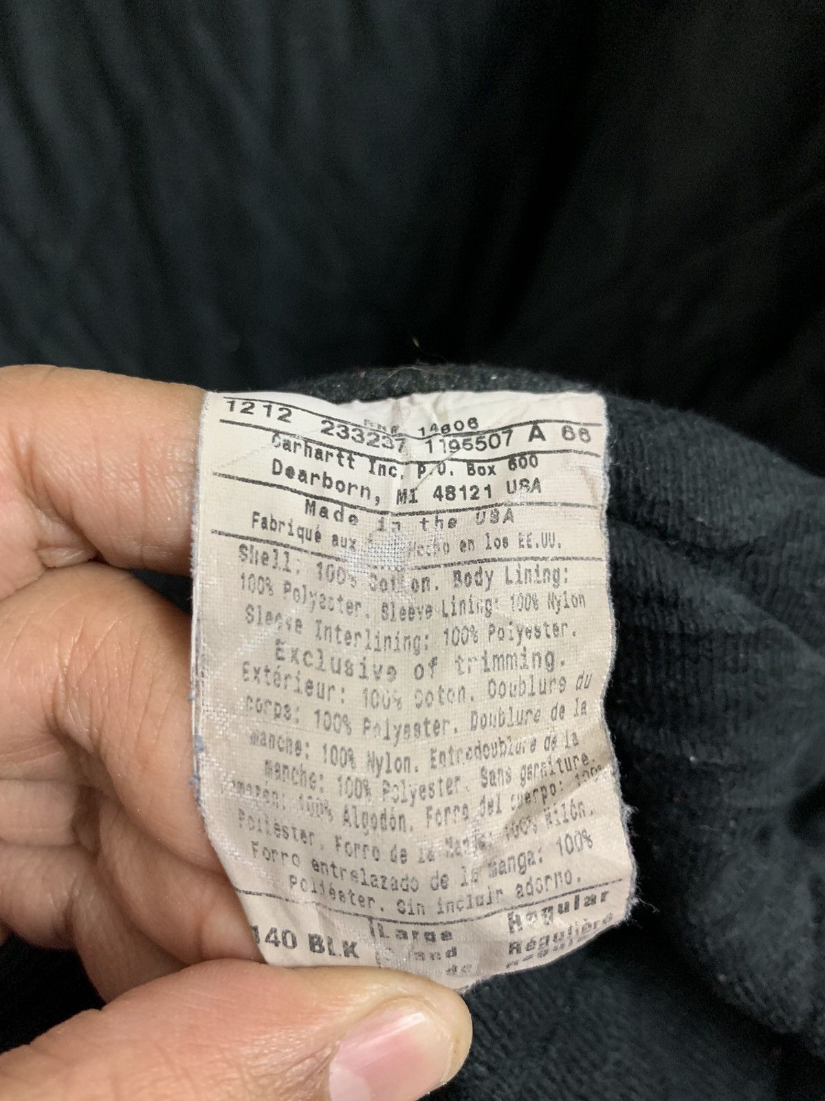 Carhartt Vintage Destroyed Carhartt Hoodie Duck Canvas Jacket Size US L / EU 52-54 / 3 - 23 Thumbnail