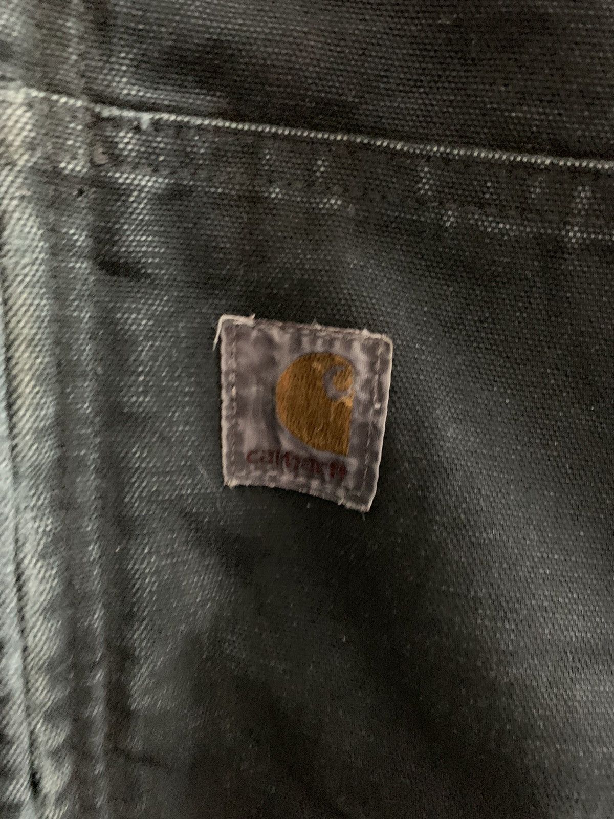 Carhartt Vintage Destroyed Carhartt Hoodie Duck Canvas Jacket Size US L / EU 52-54 / 3 - 18 Thumbnail