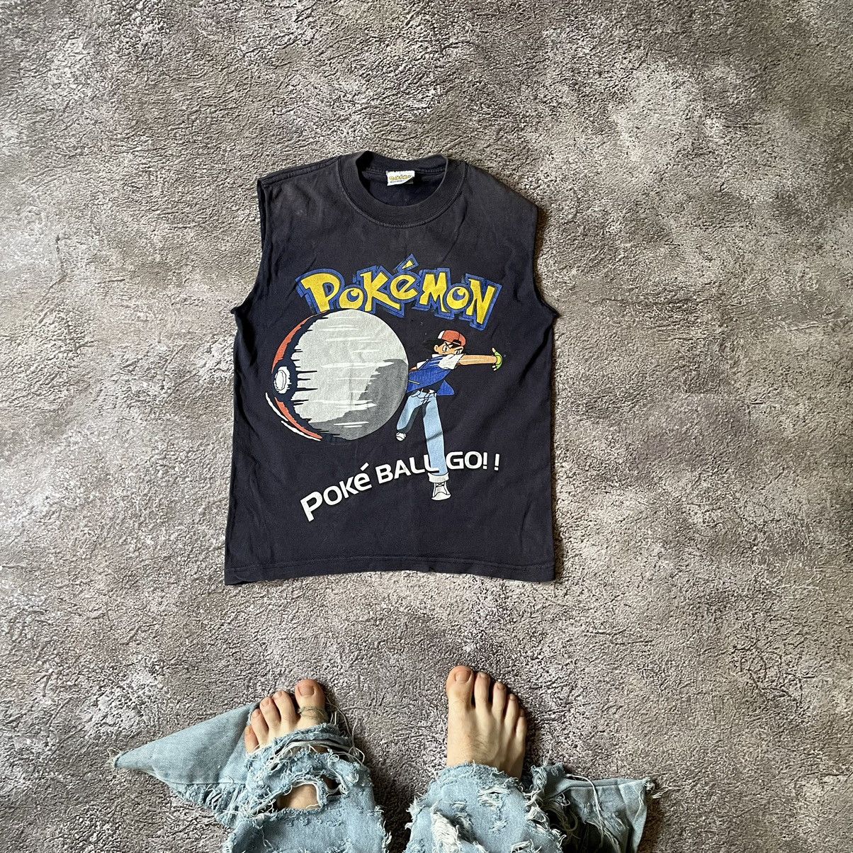 Vintage Vintage Y2K Pokemon Graphic Tee Sun Faded Streetwear Boxy XS Size US XS / EU 42 / 0 - 1 Thumbnail