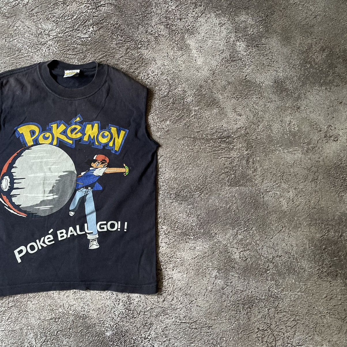 Vintage Vintage Y2K Pokemon Graphic Tee Sun Faded Streetwear Boxy XS Size US XS / EU 42 / 0 - 3 Thumbnail