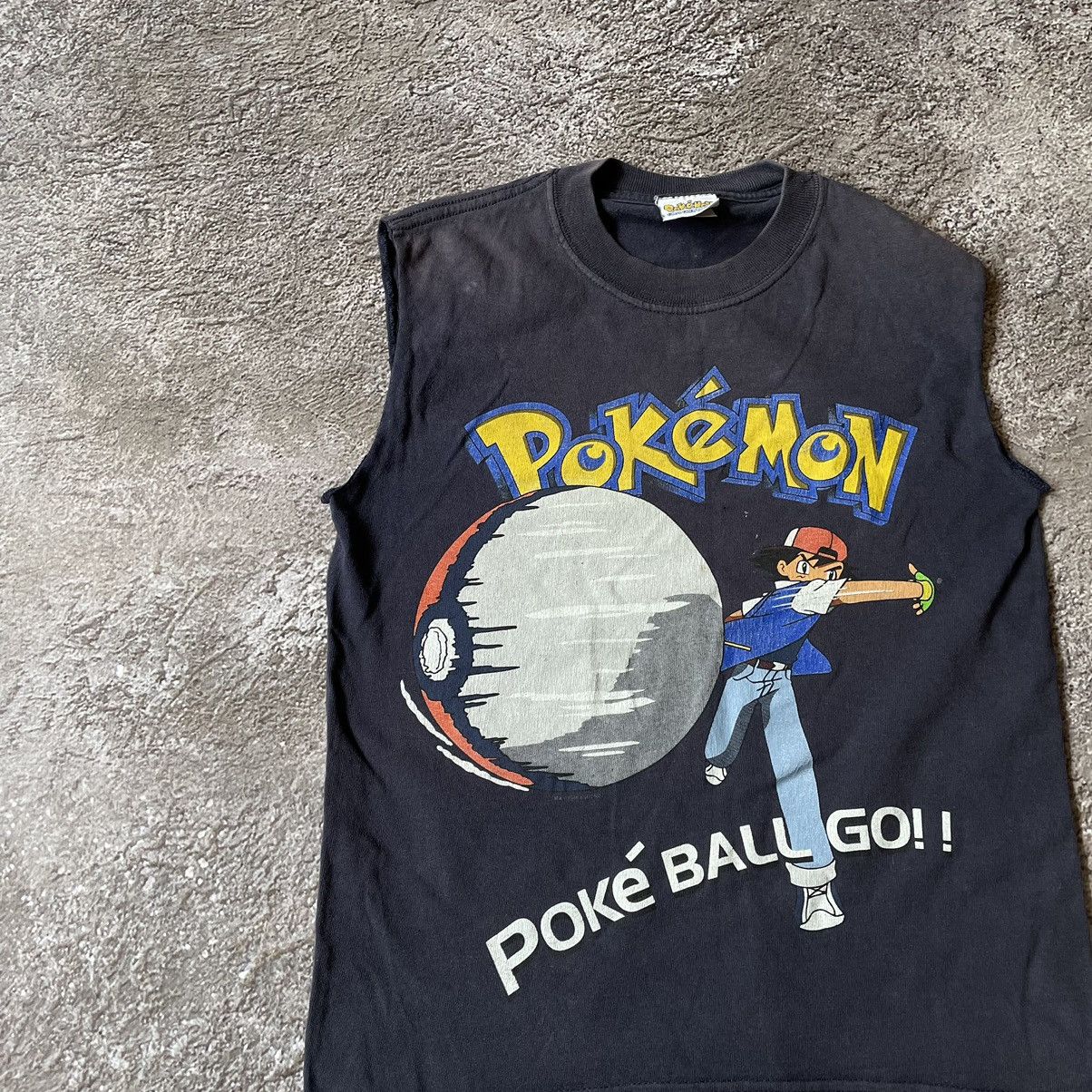 Vintage Vintage Y2K Pokemon Graphic Tee Sun Faded Streetwear Boxy XS Size US XS / EU 42 / 0 - 4 Thumbnail