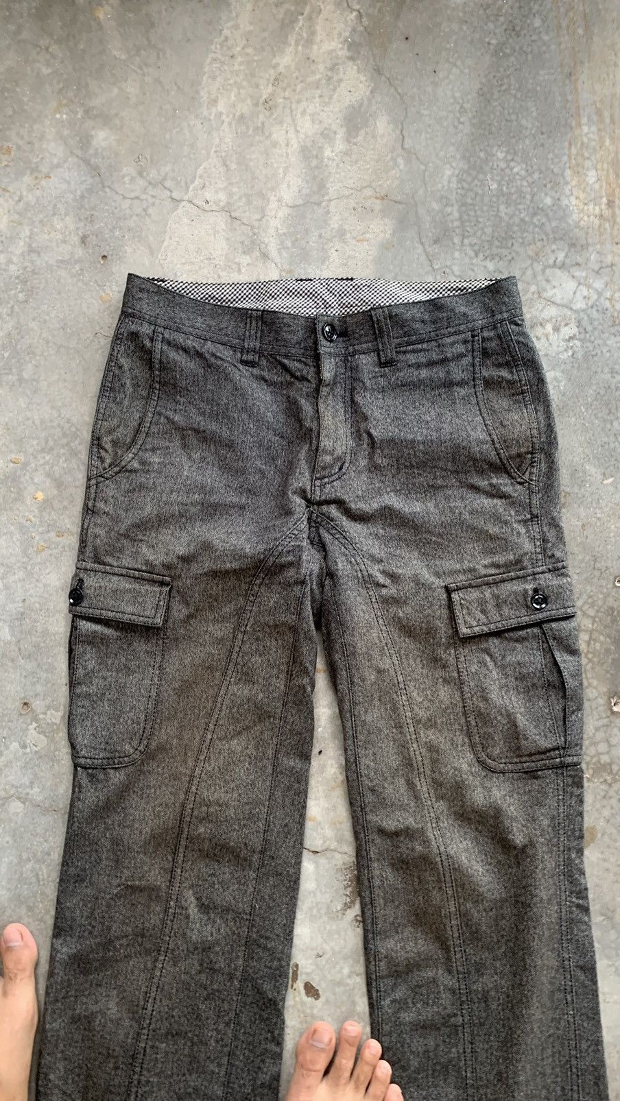 Japanese Brand × Takeo Kikuchi × Vintage Vintage Takeo Kikuchi Cargo Pant Size US 30 / EU 46 - 2 Thumbnail