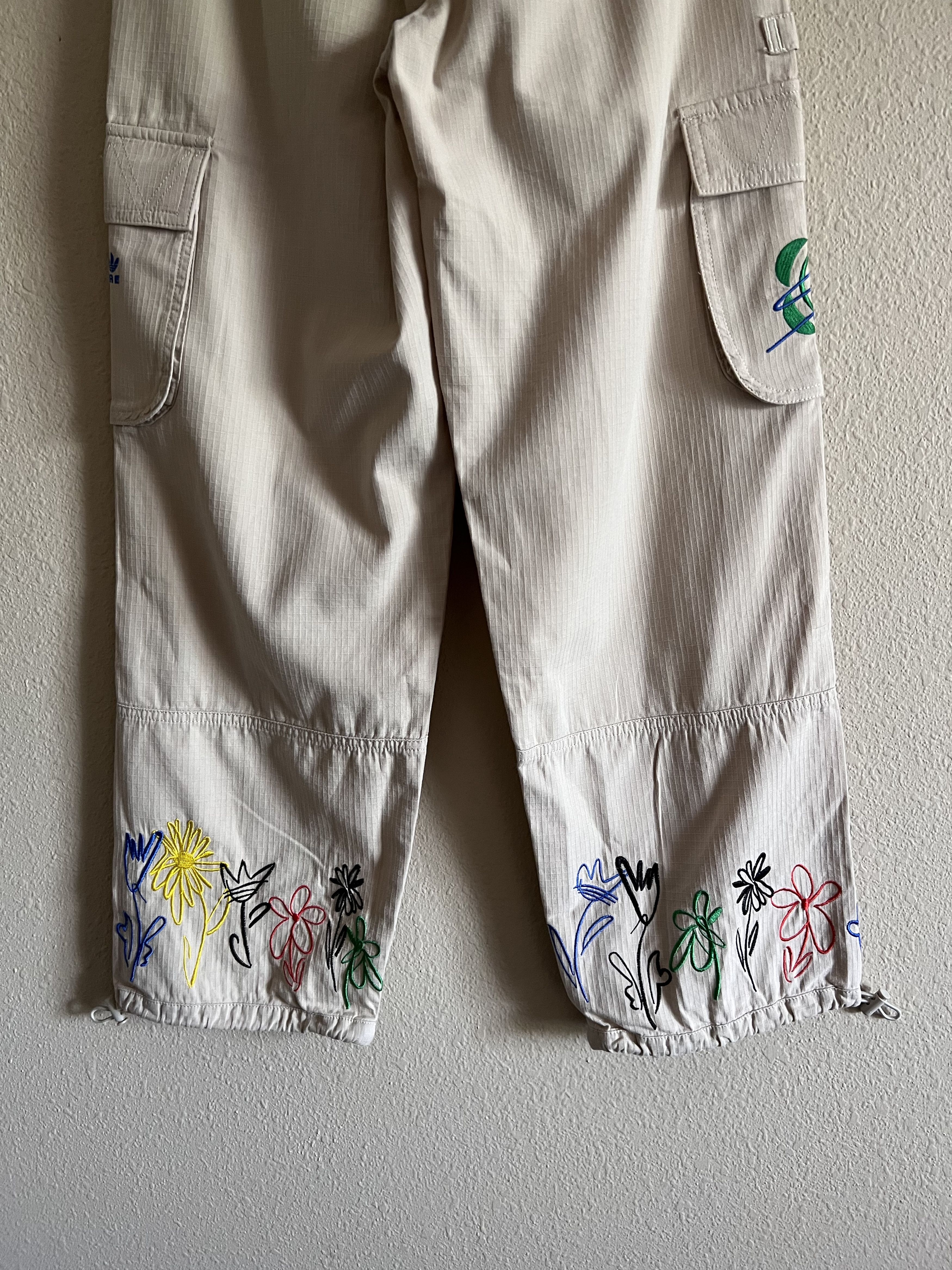 Adidas Sean Wotherspoon Adidas Cargo Pants in Clear Brown Size US 28 / EU 44 - 6 Thumbnail