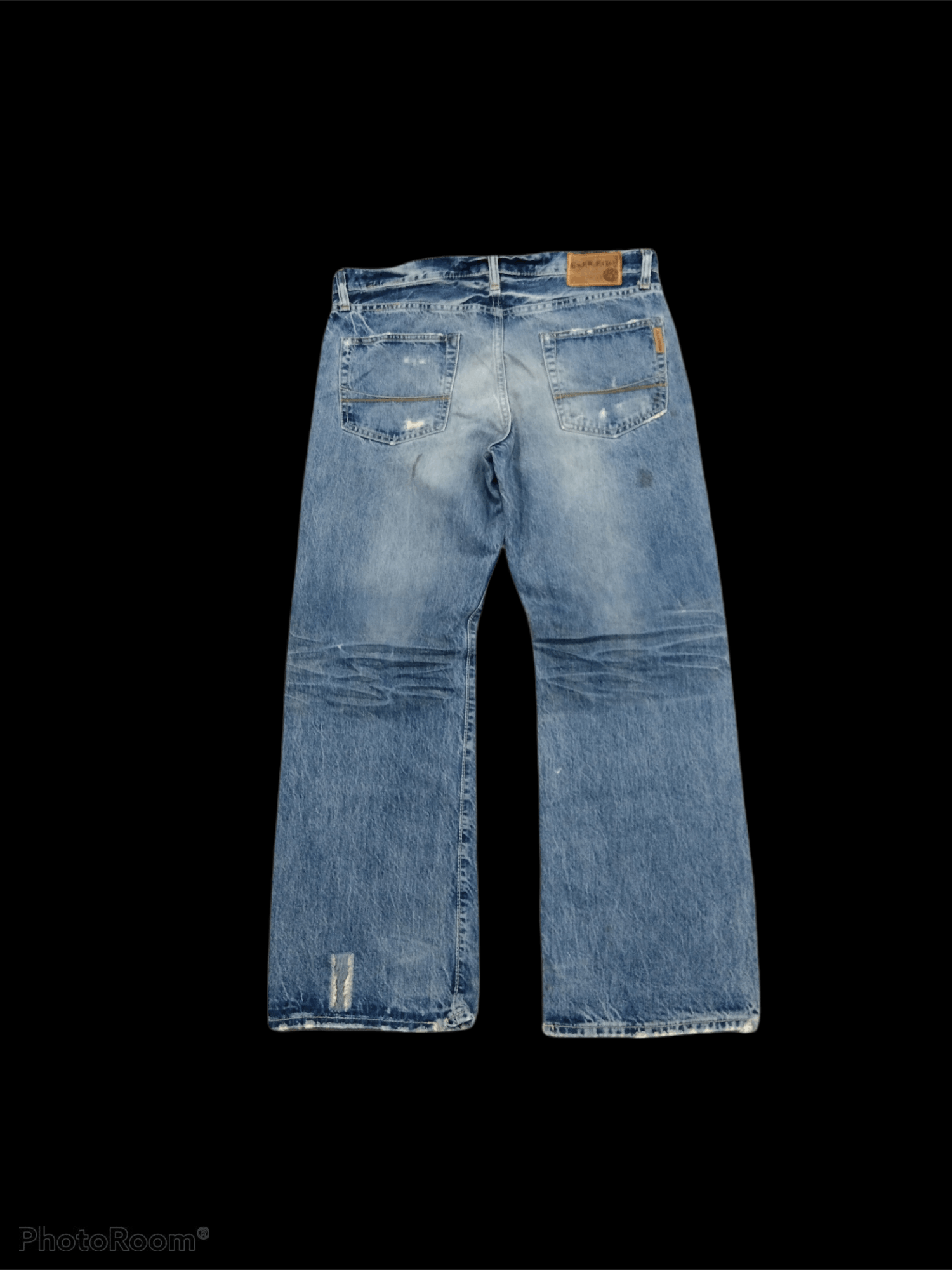 Japanese Brand DISTRESSED RIPPED EZRA FITCH JAPANESE BRAND DENIM PANTS Size US 34 / EU 50 - 2 Thumbnail
