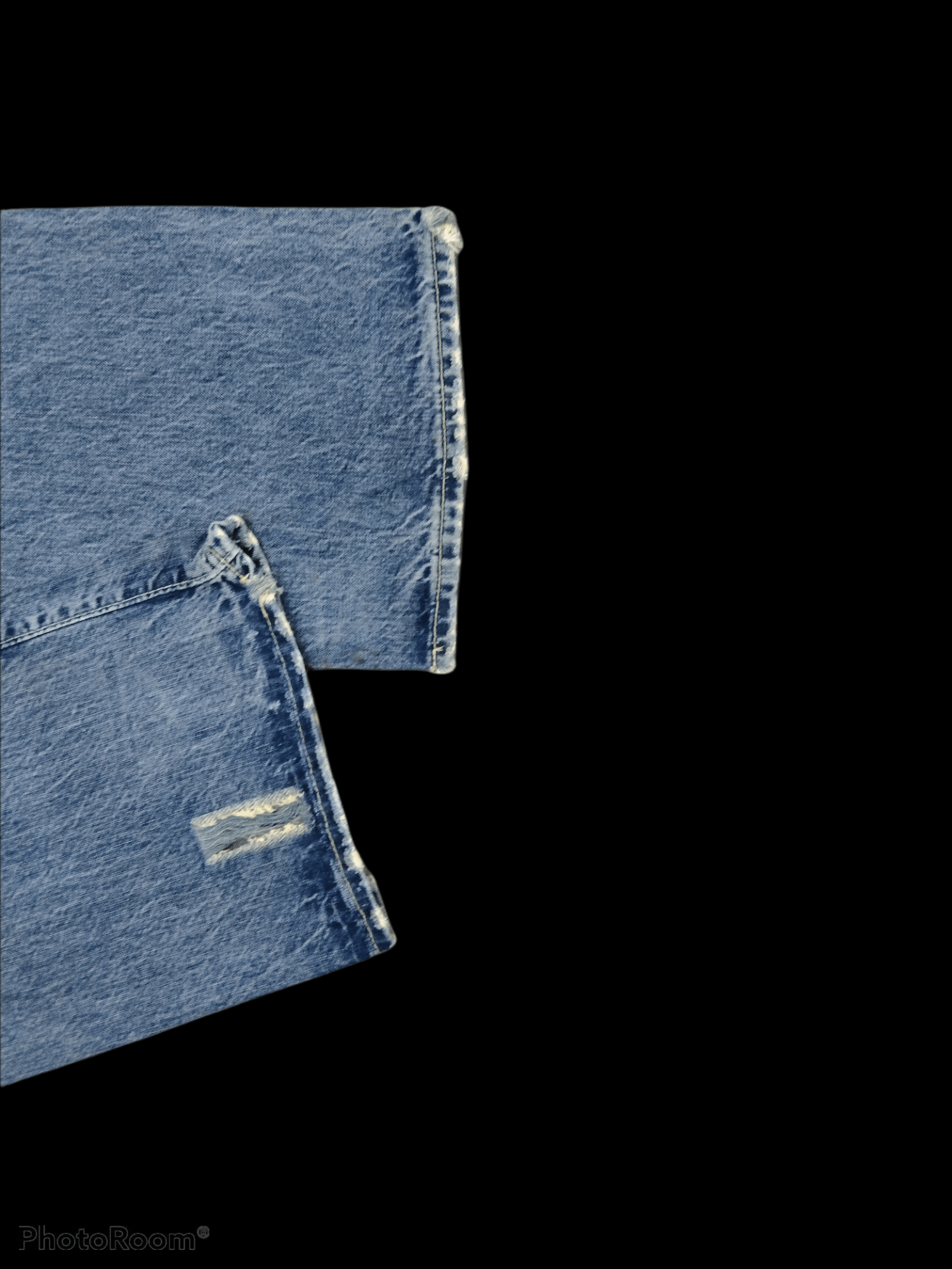 Japanese Brand DISTRESSED RIPPED EZRA FITCH JAPANESE BRAND DENIM PANTS Size US 34 / EU 50 - 6 Thumbnail