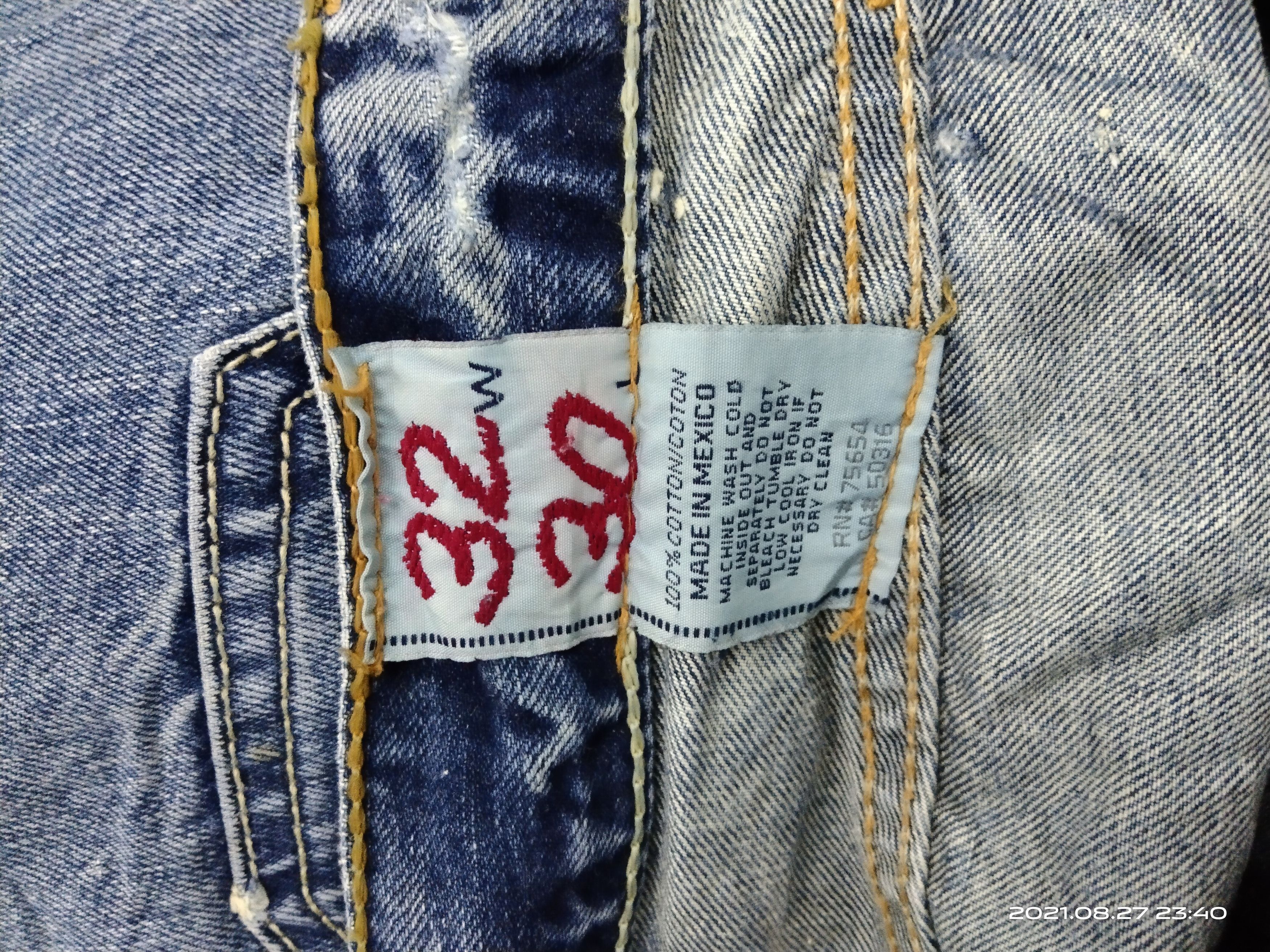 Japanese Brand DISTRESSED RIPPED EZRA FITCH JAPANESE BRAND DENIM PANTS Size US 34 / EU 50 - 9 Thumbnail