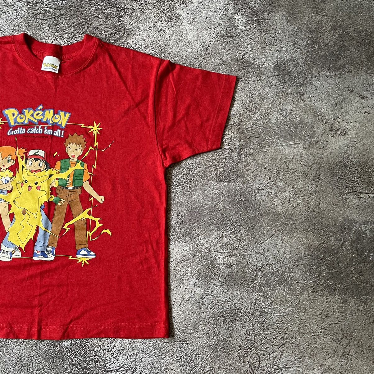 Vintage Vintage Y2K Pokemon Graphic Tee Red Streetwear Cropped XS Size US XS / EU 42 / 0 - 3 Thumbnail