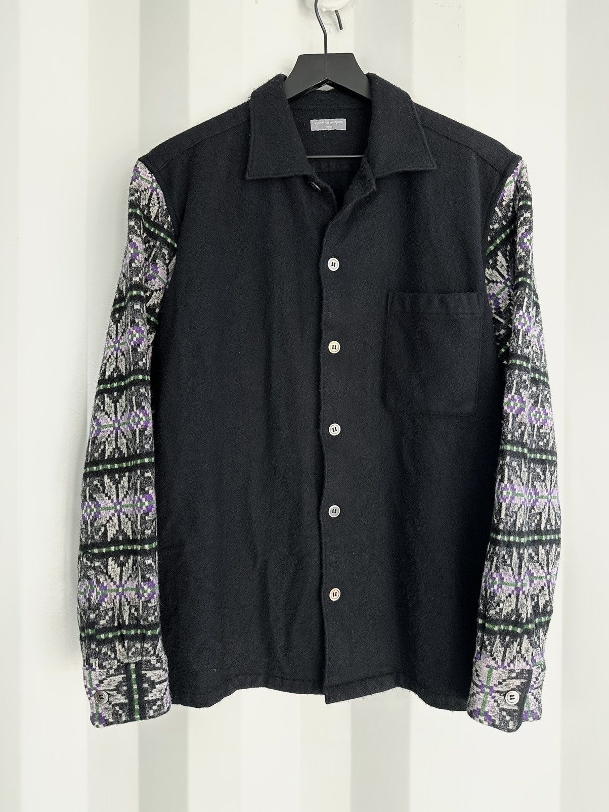 Comme des Garcons Homme Nordic Button Shirt Jacket Size US L / EU 52-54 / 3 - 2 Thumbnail