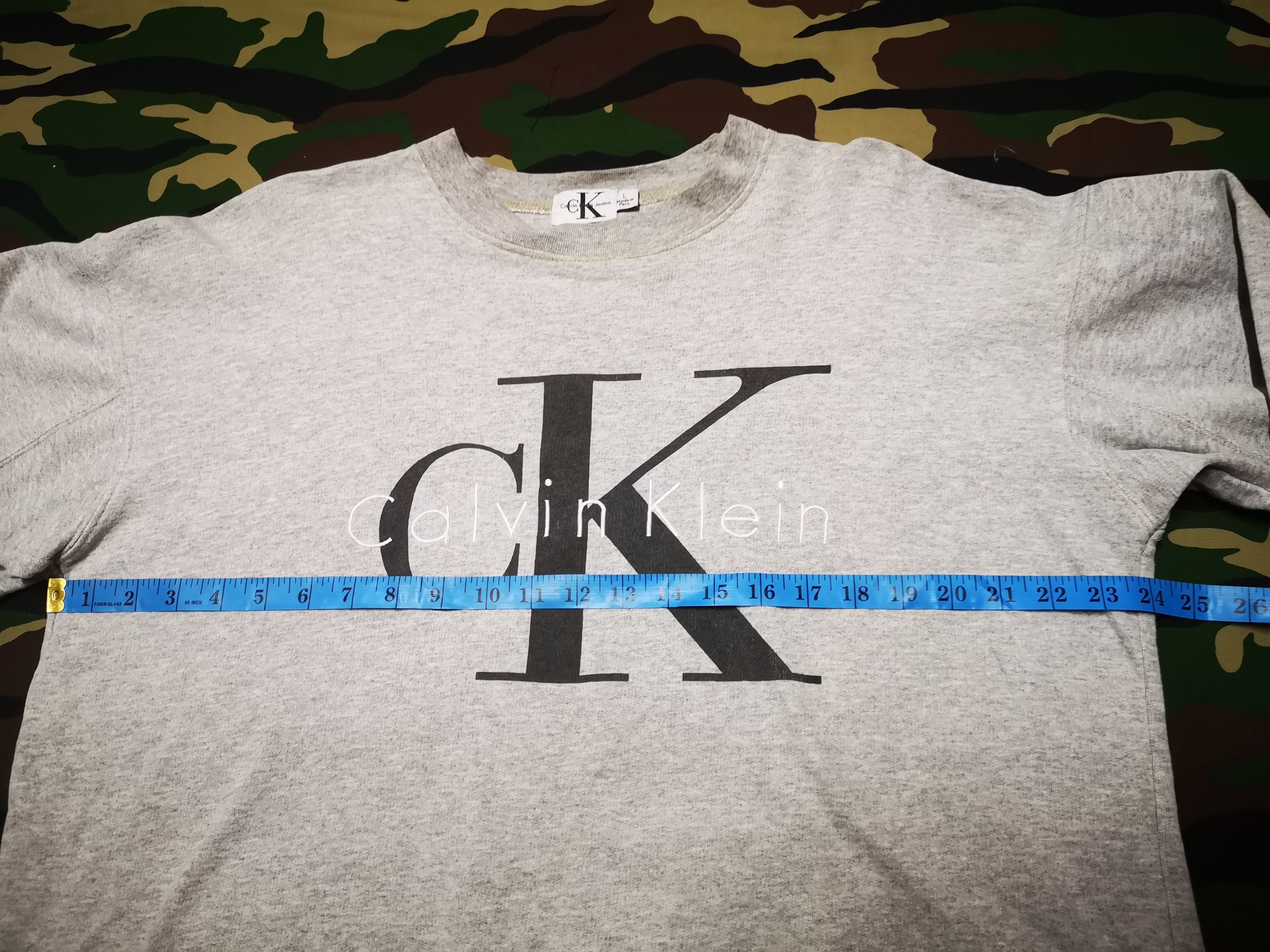 Calvin Klein × Vintage Vintage Calvin Klein Big logo Size US L / EU 52-54 / 3 - 10 Thumbnail
