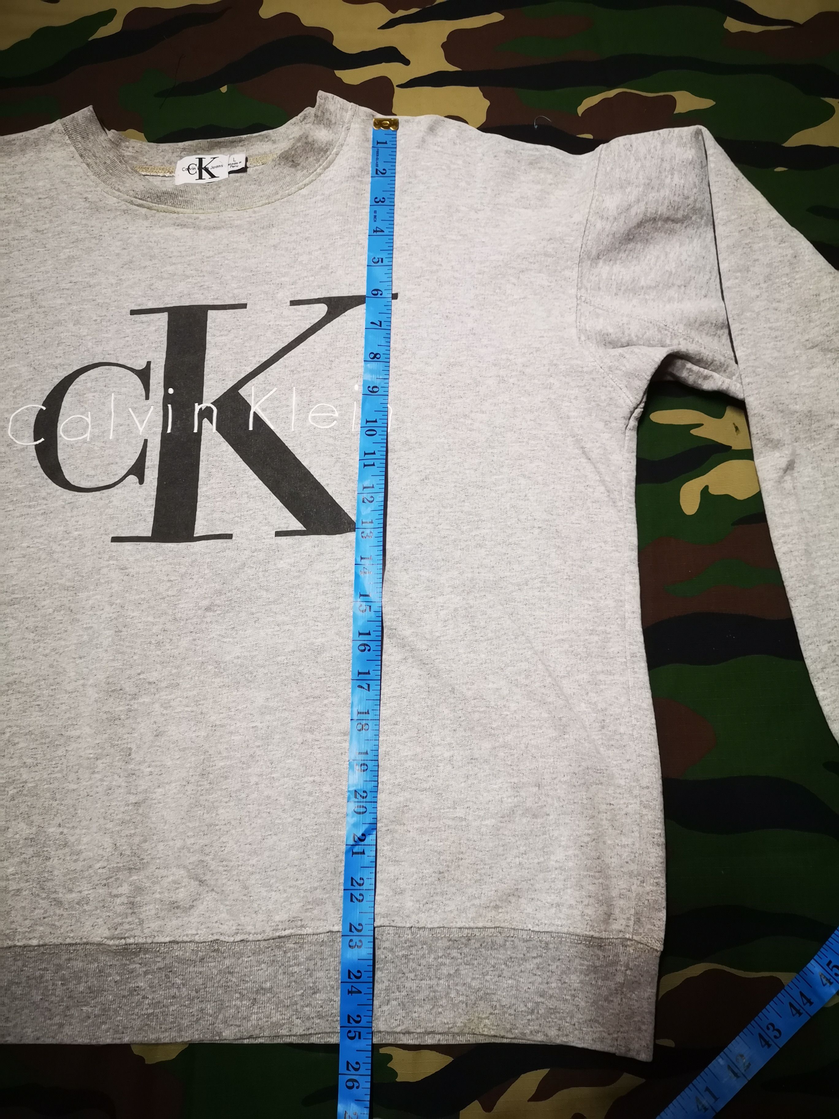 Calvin Klein × Vintage Vintage Calvin Klein Big logo Size US L / EU 52-54 / 3 - 9 Thumbnail