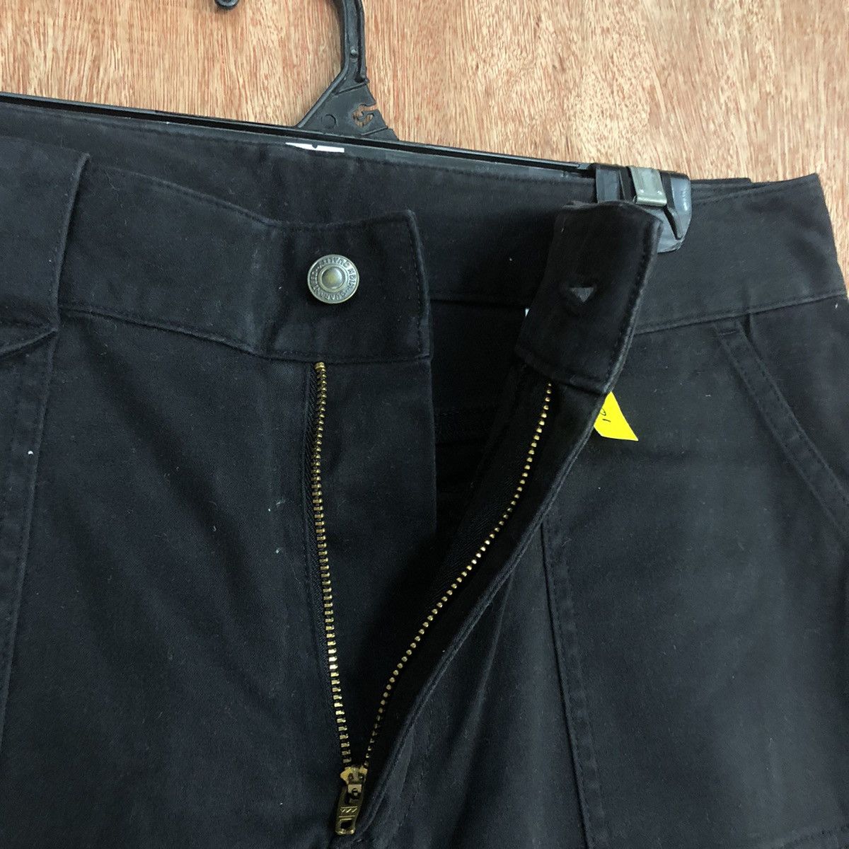 Japanese Brand DL Japan Black Multipocket cropped Cargo Pants #2101 Size 29" - 8 Thumbnail