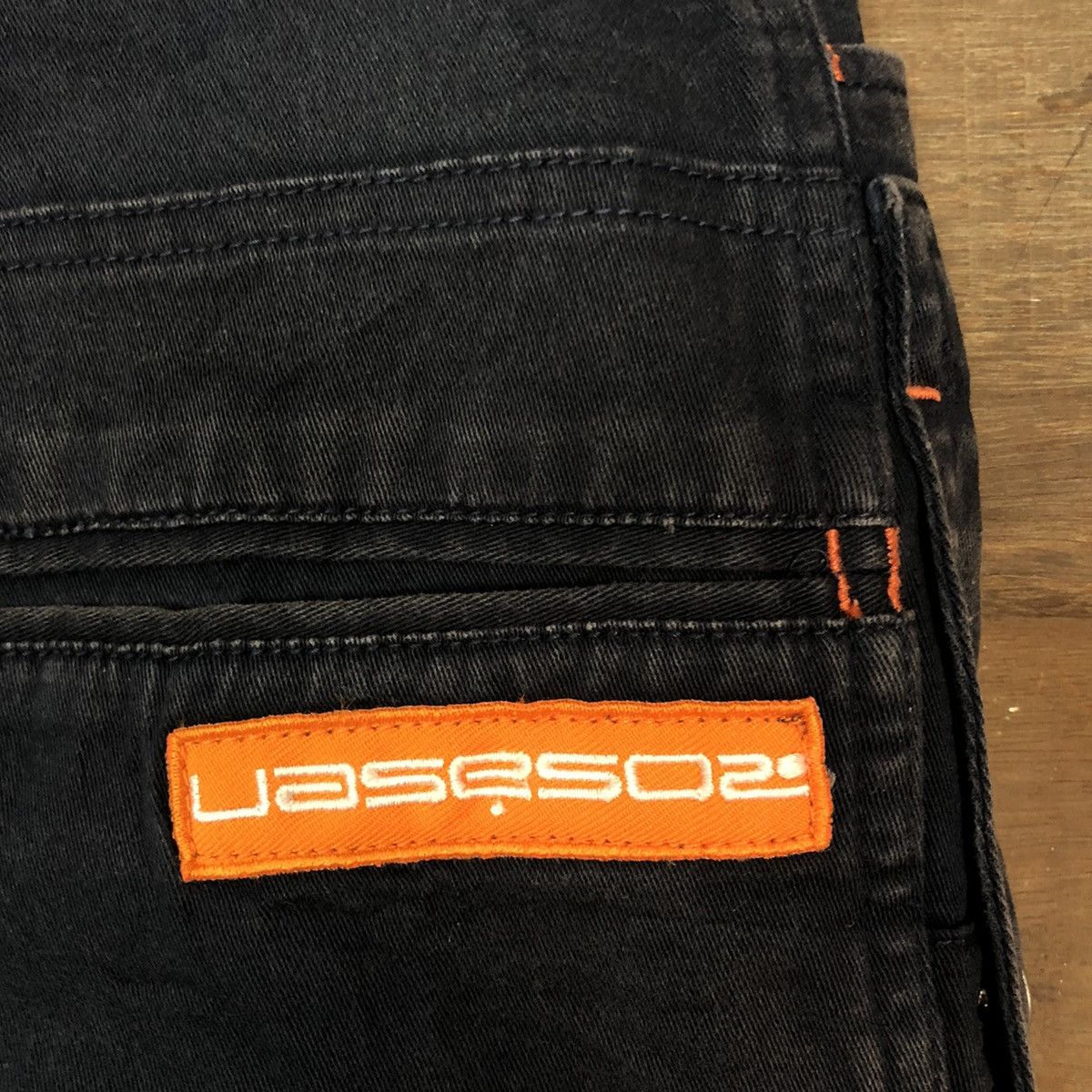 Japanese Brand RosaSen Dark Blue Multipocket cropped Cargo Pants #c981 Size US 32 / EU 48 - 14 Thumbnail